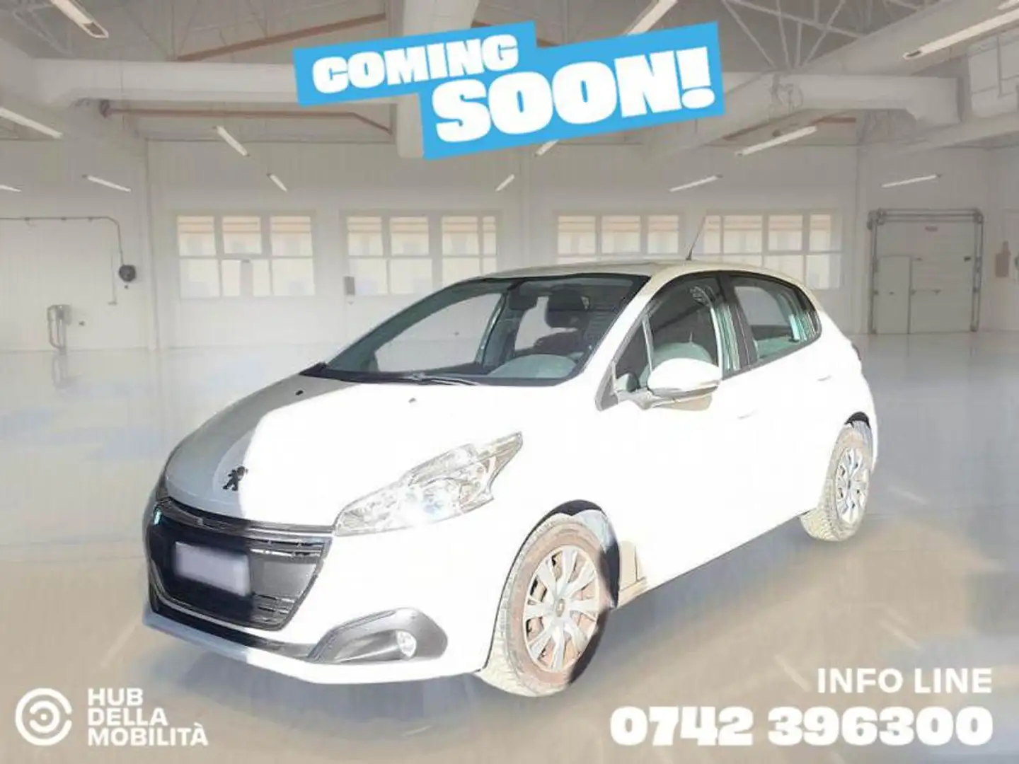 Peugeot 208 BlueHDi 100 S&S 5 porte Van Active Bianco - 2