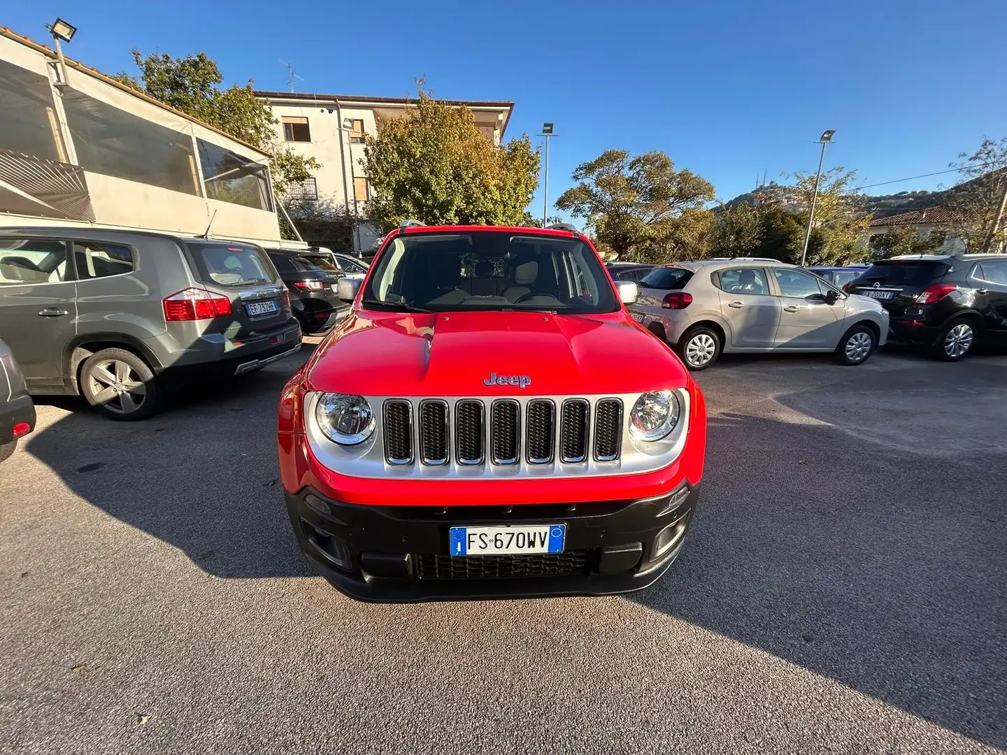 Jeep Renegade Renegade 1.6 mjt Limited fwd 120cv E6 Rosso - 1