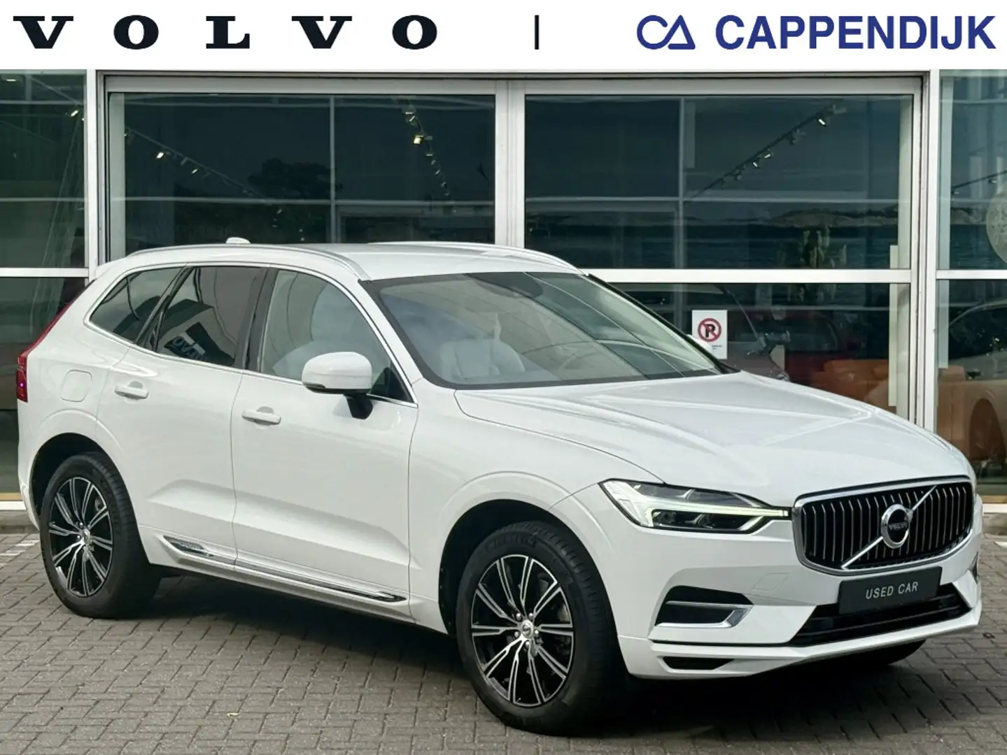 Volvo XC60 T5 255PK AWD Inscription| Leder| Stoel.verw| Navi| Wit - 1