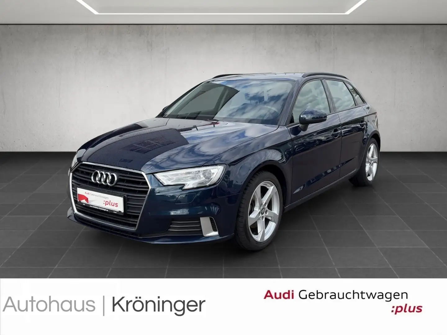 Audi A3 Sportback 1.0 TSI sport Navi Klima Xenon Blau - 1