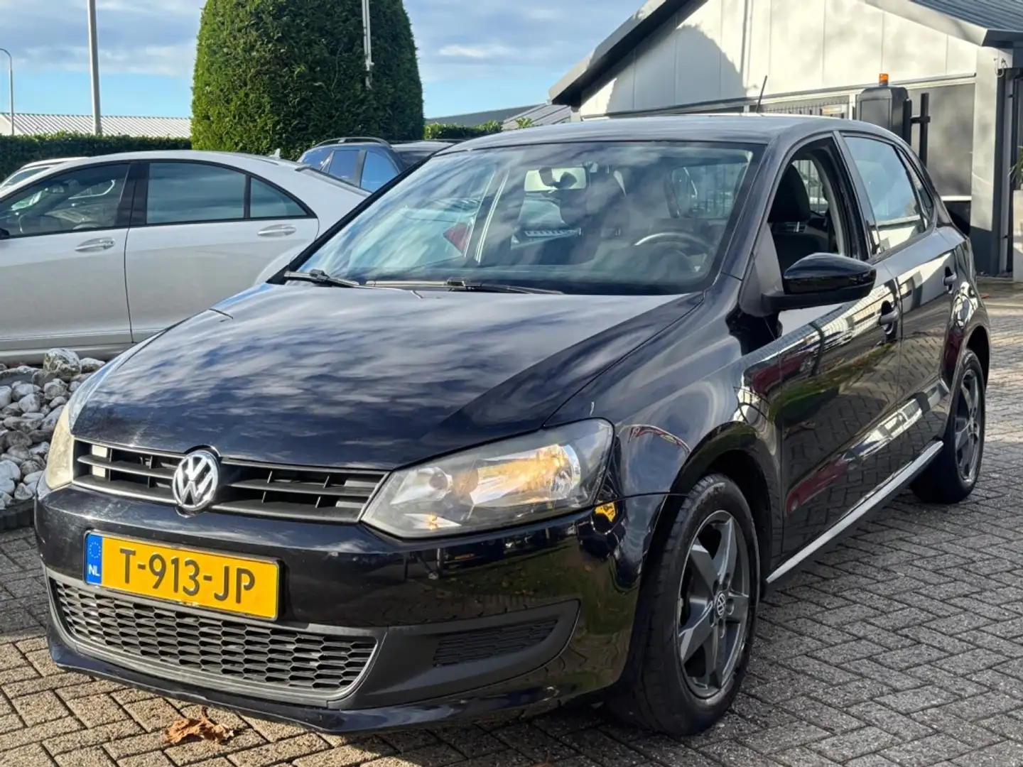 Volkswagen Polo 1.2 Easyline 5-Deurs Zwart 2010 Airco Noir - 1