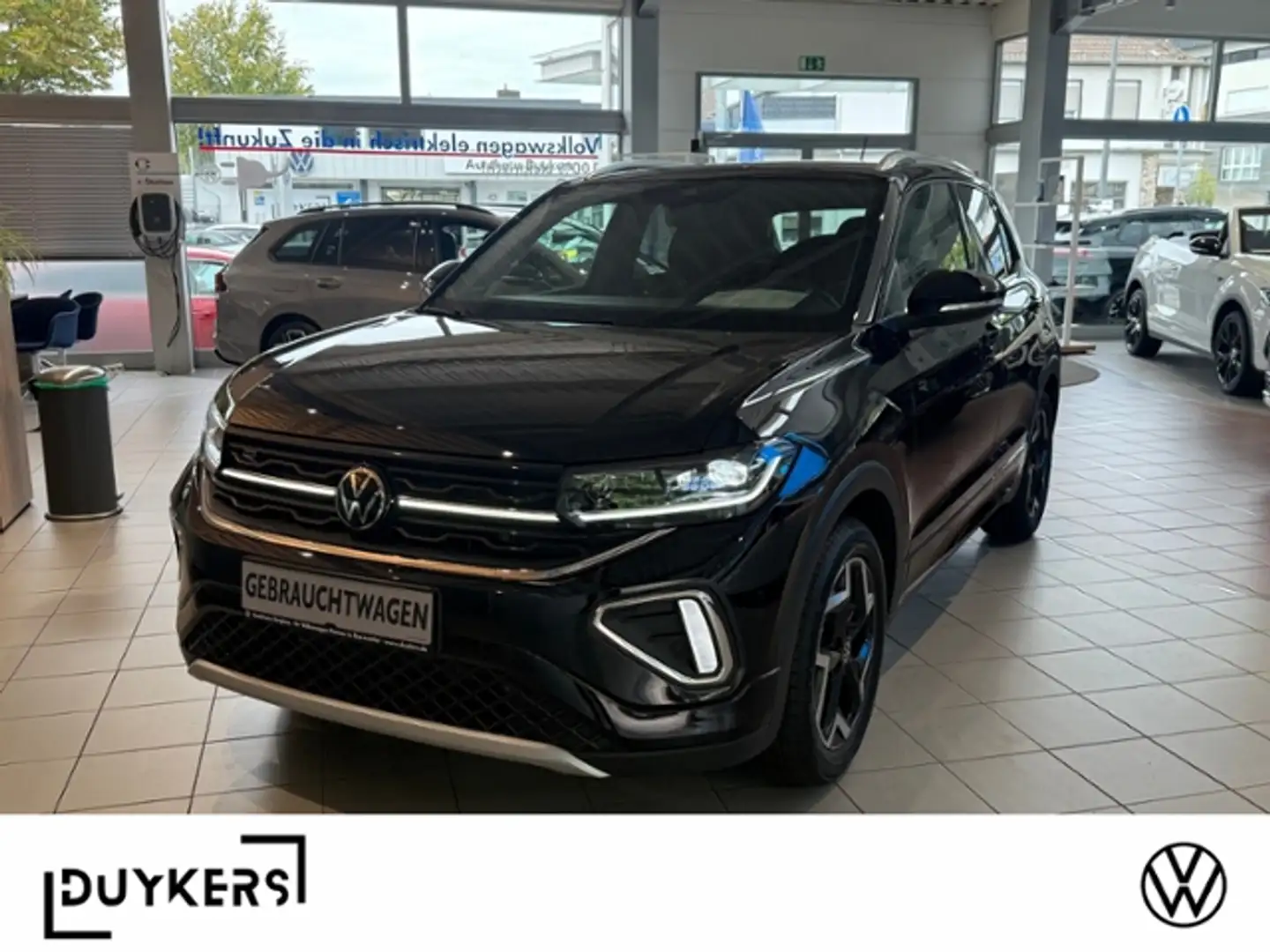 Volkswagen T-Cross 1.0 TSI R-Line NAVI RFK ACC Schwarz - 1
