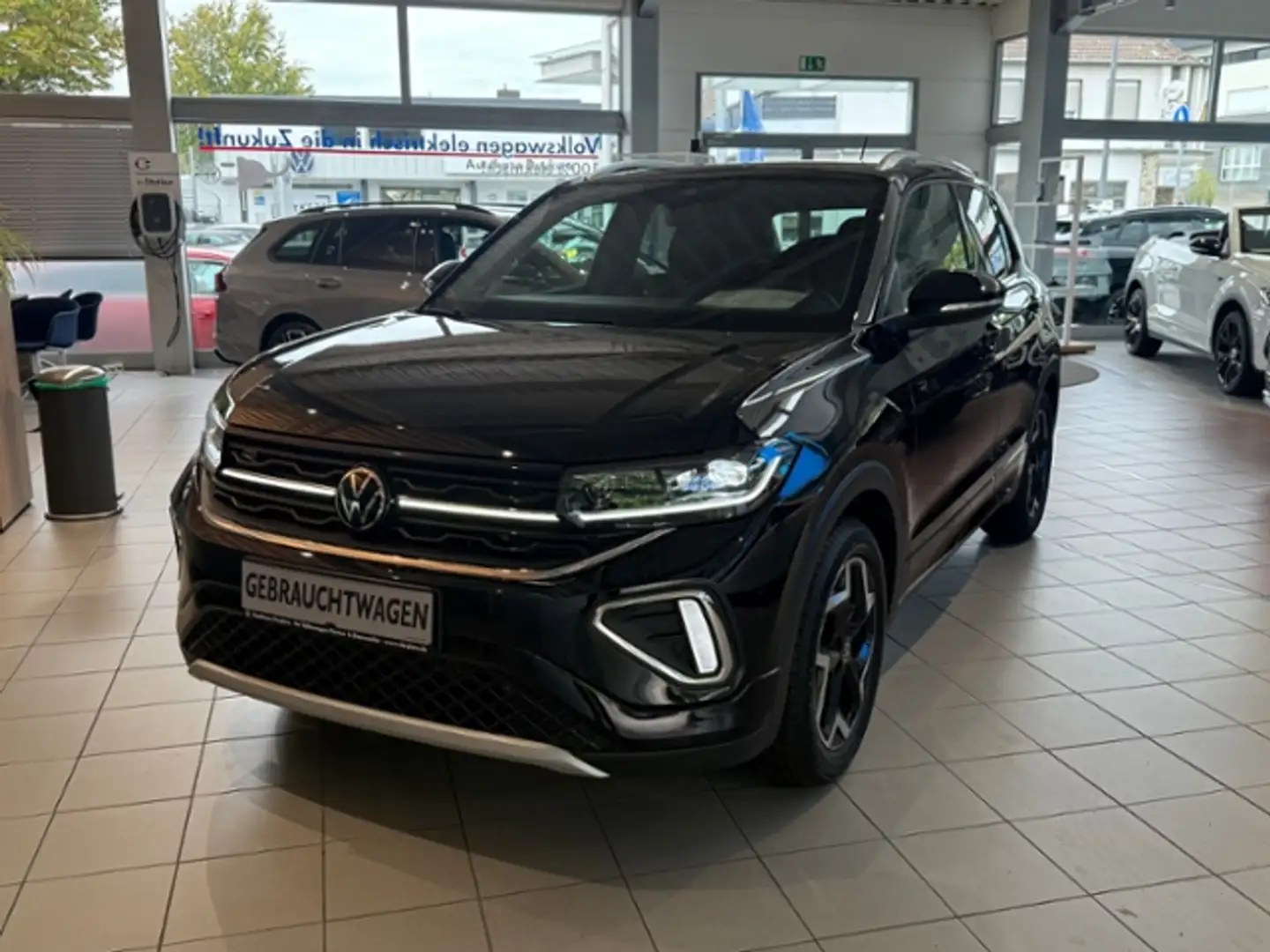 Volkswagen T-Cross 1.0 TSI R-Line NAVI RFK ACC Schwarz - 2