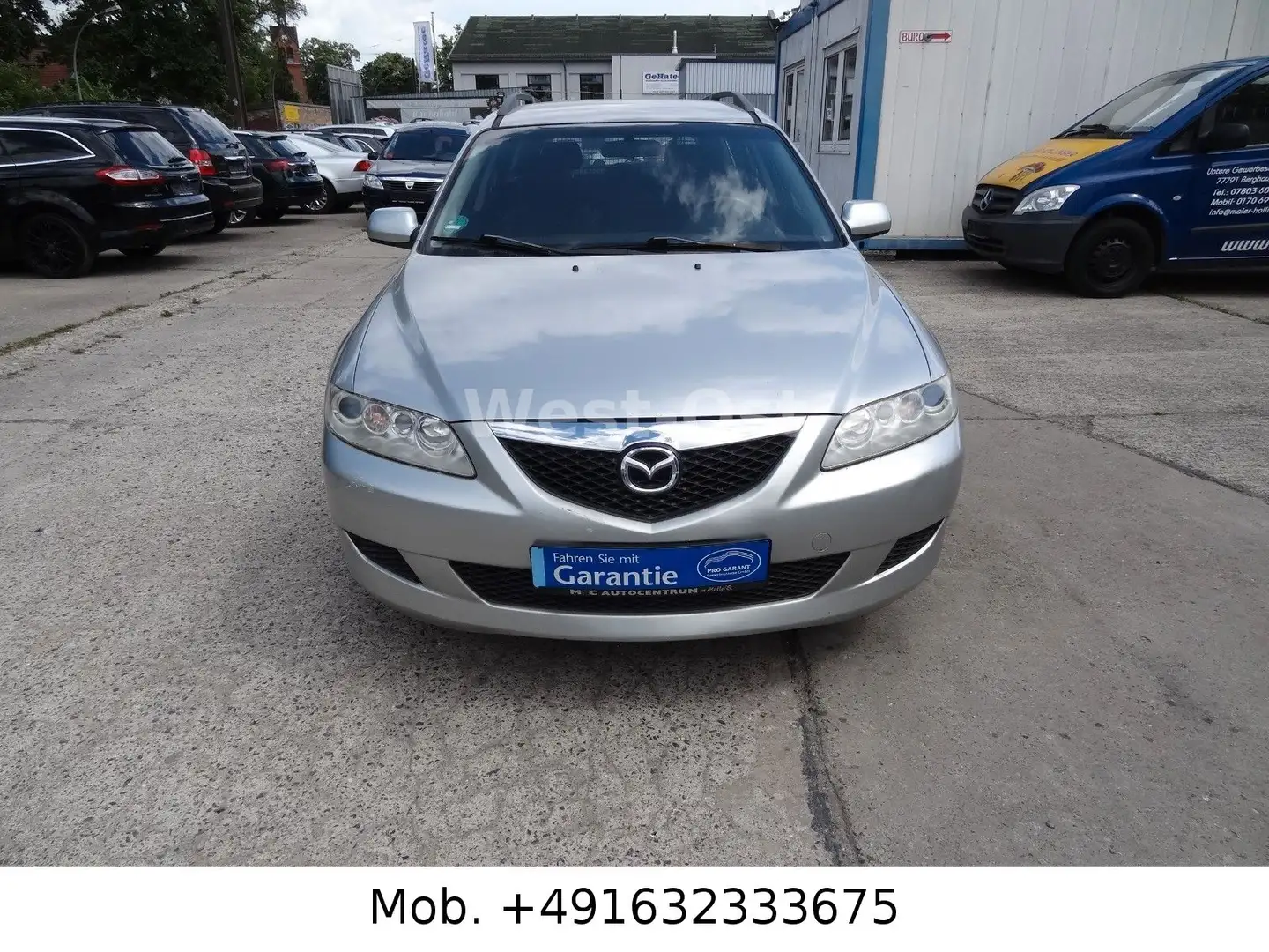 Mazda 6 Kombi 2.0 CD Sport Exclusive Klima Alus HU/AU Silber - 2