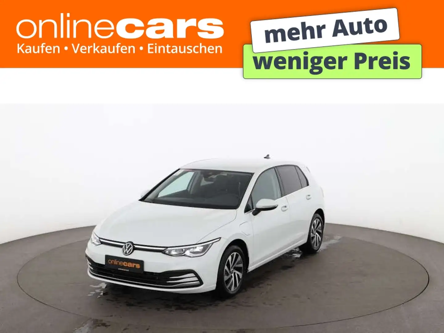 Volkswagen Golf VIII 1.4 Style PHEV Aut LED AHK RADAR NAVI Weiß - 1