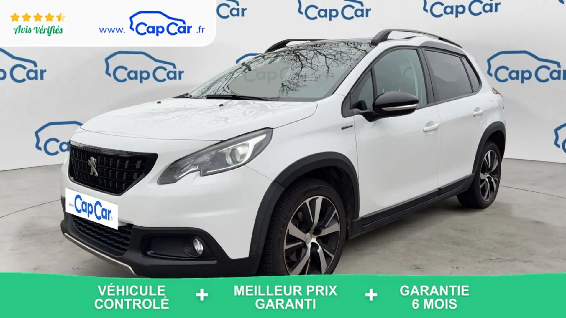 Peugeot 2008 SW II 1.6 BlueHdi 120 GT Line Blanc - 1