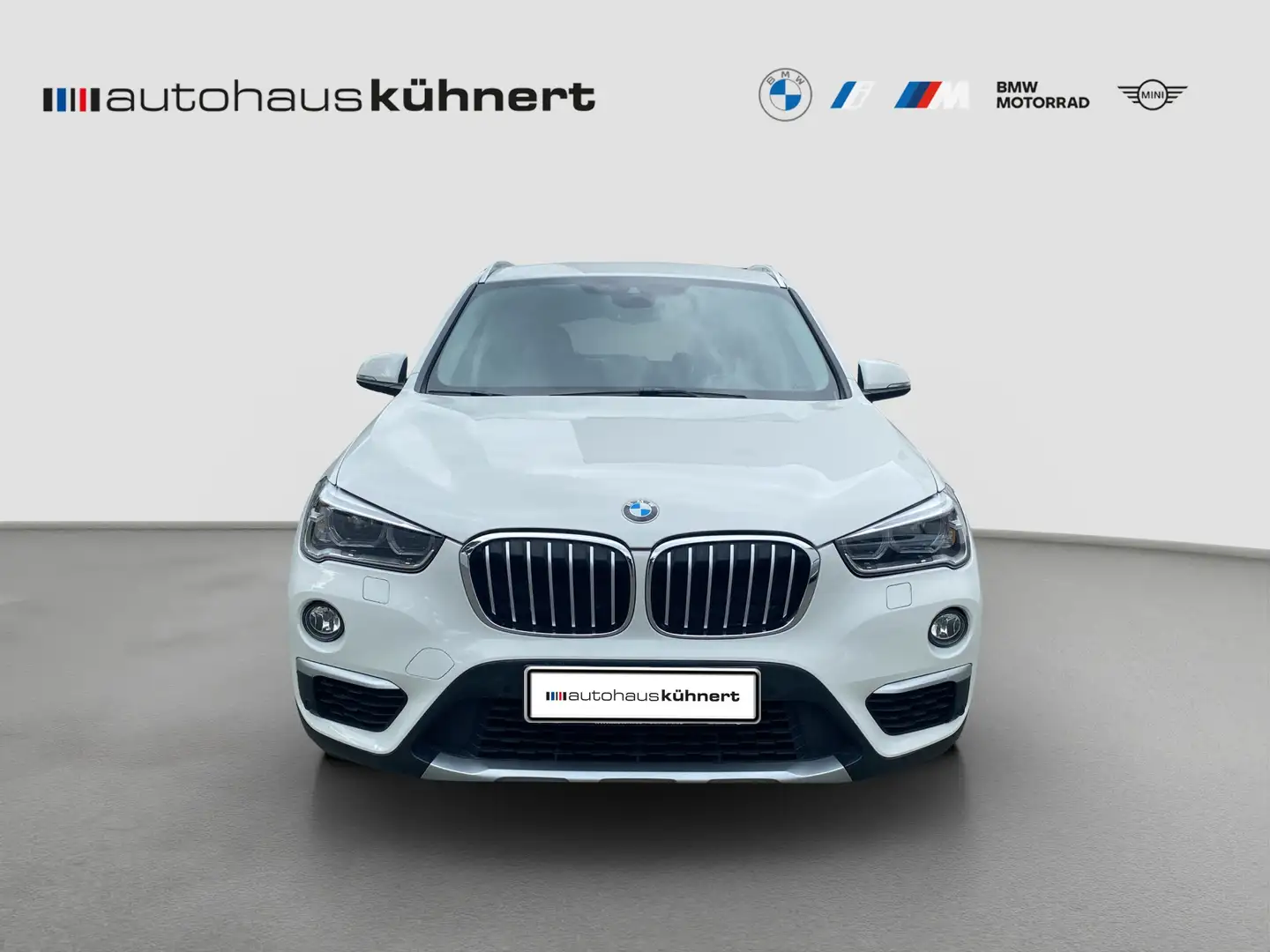 BMW X1 xDrive20d xLine SpurAss LED ACC AHK Navi ParkAss Weiß - 2