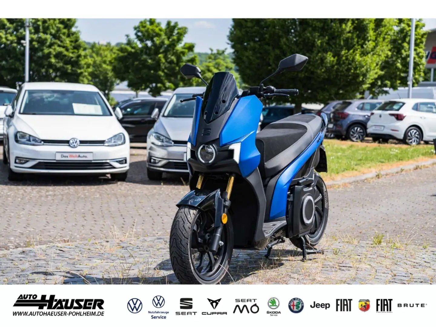 SEAT MO 125 Performance eScooter SOFORT MODELL 2023 Blauw - 1