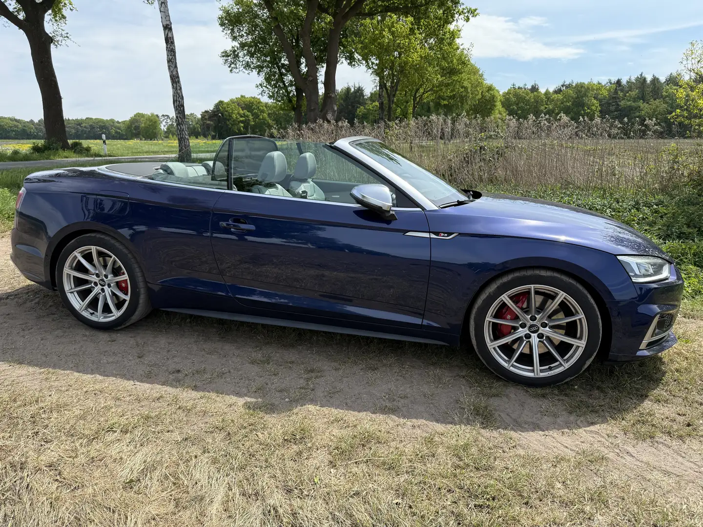 Audi S5 Cabrio Matrix ACC Individual Massage Voll dt. Fzg. Niebieski - 2