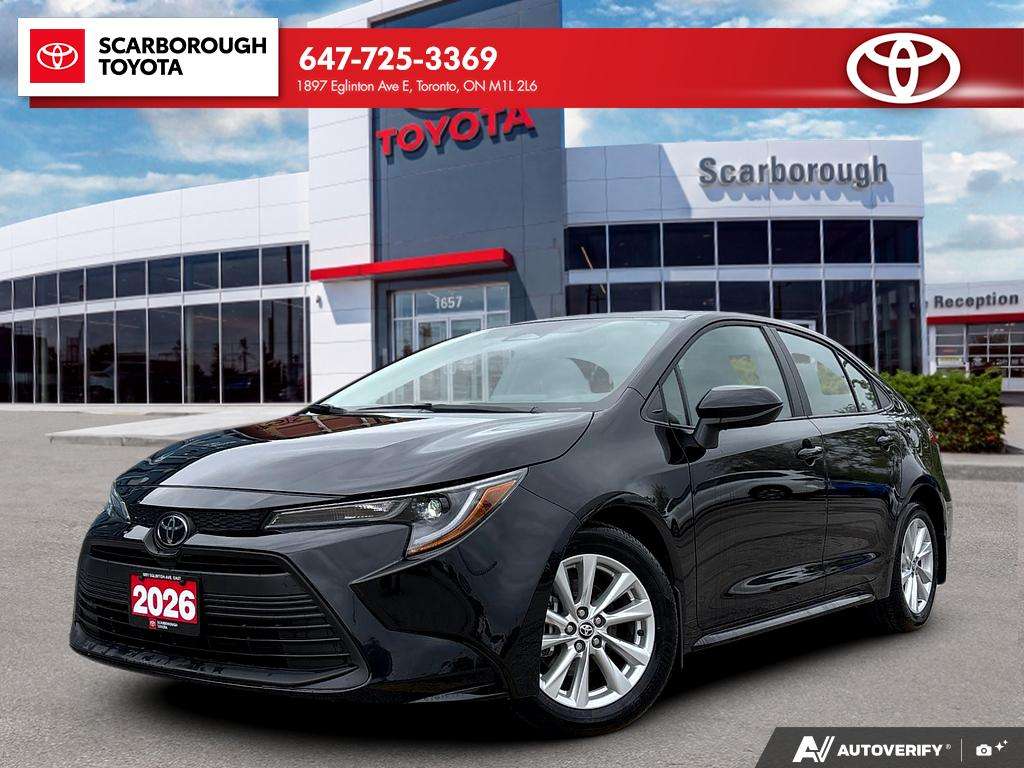 2026 Toyota Corolla Sedan