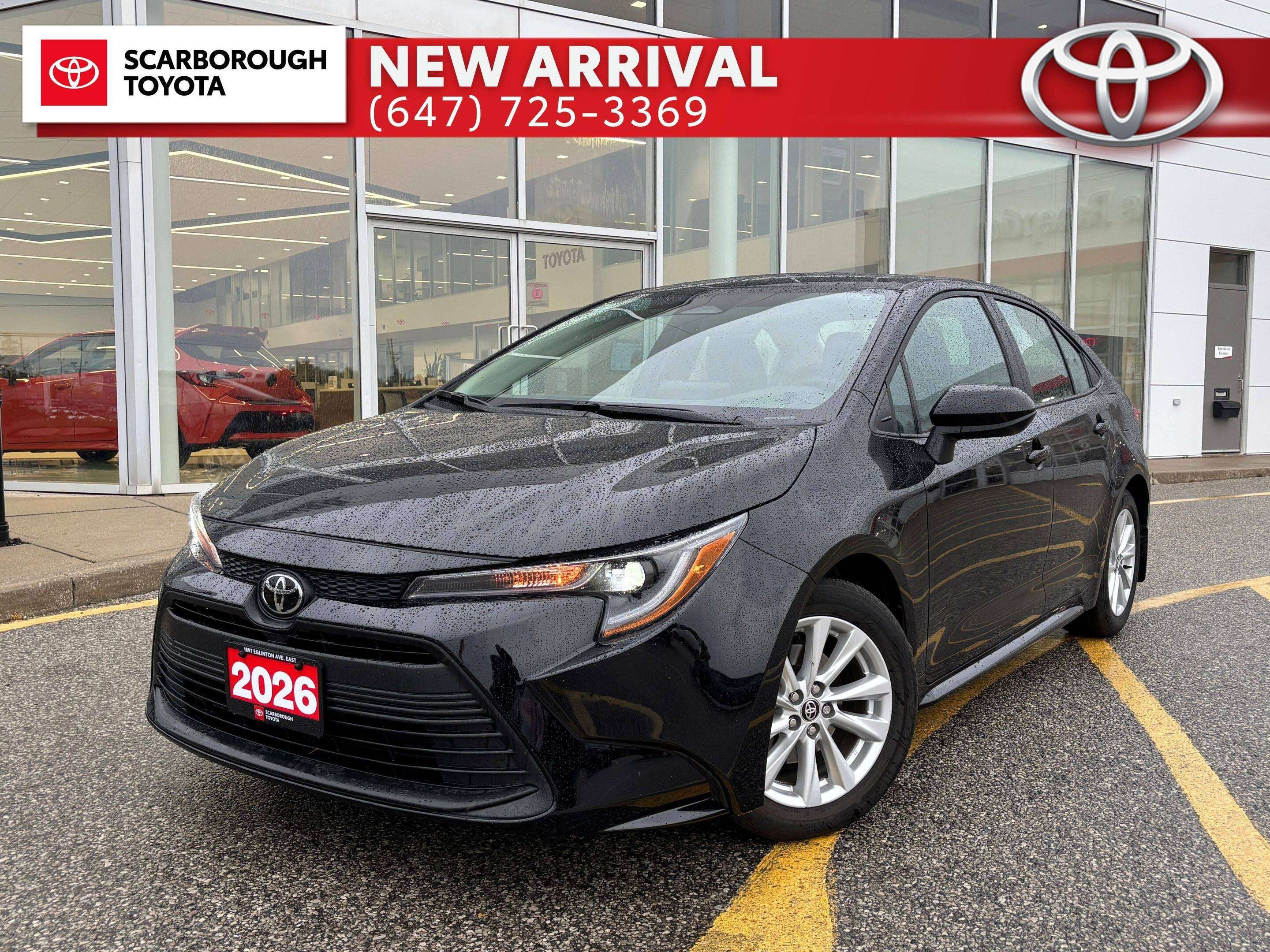 2026 Toyota Corolla LE Upgrade | Sunroof | Heated Seats | Bluetooth