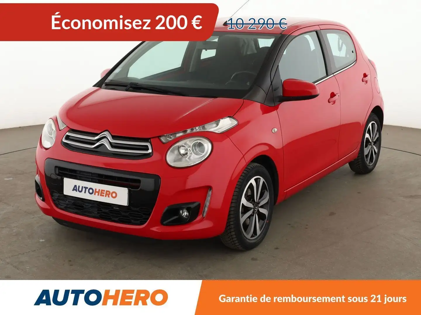 Citroen C1 1.0 VTi Shine Rouge - 1