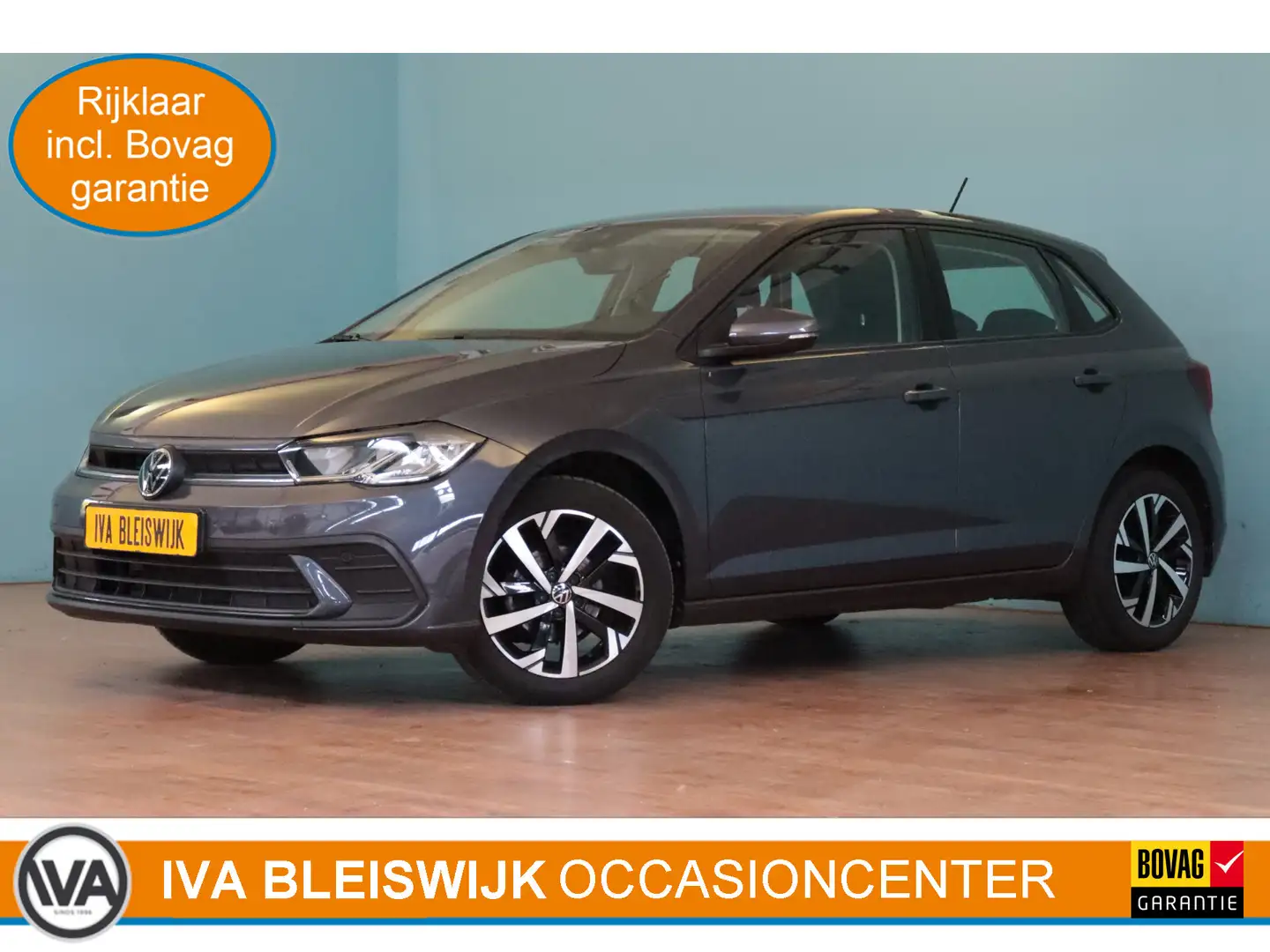 Volkswagen Polo 1.0 TSI Life Business Automaat | NAVI | CLIMA | CA Grijs - 1