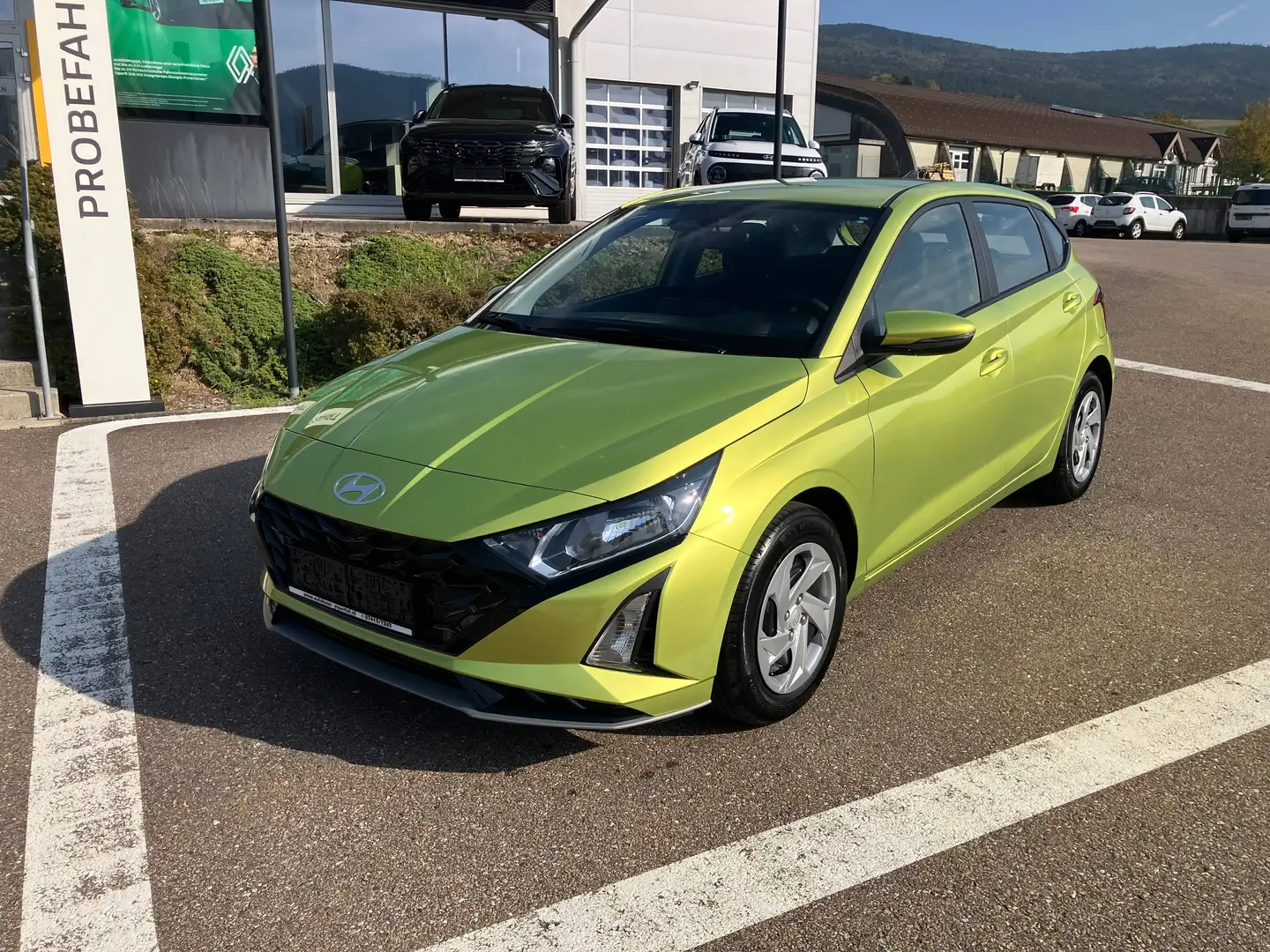 Hyundai i20 Smart Line 1,0 T-GDI Grün - 1