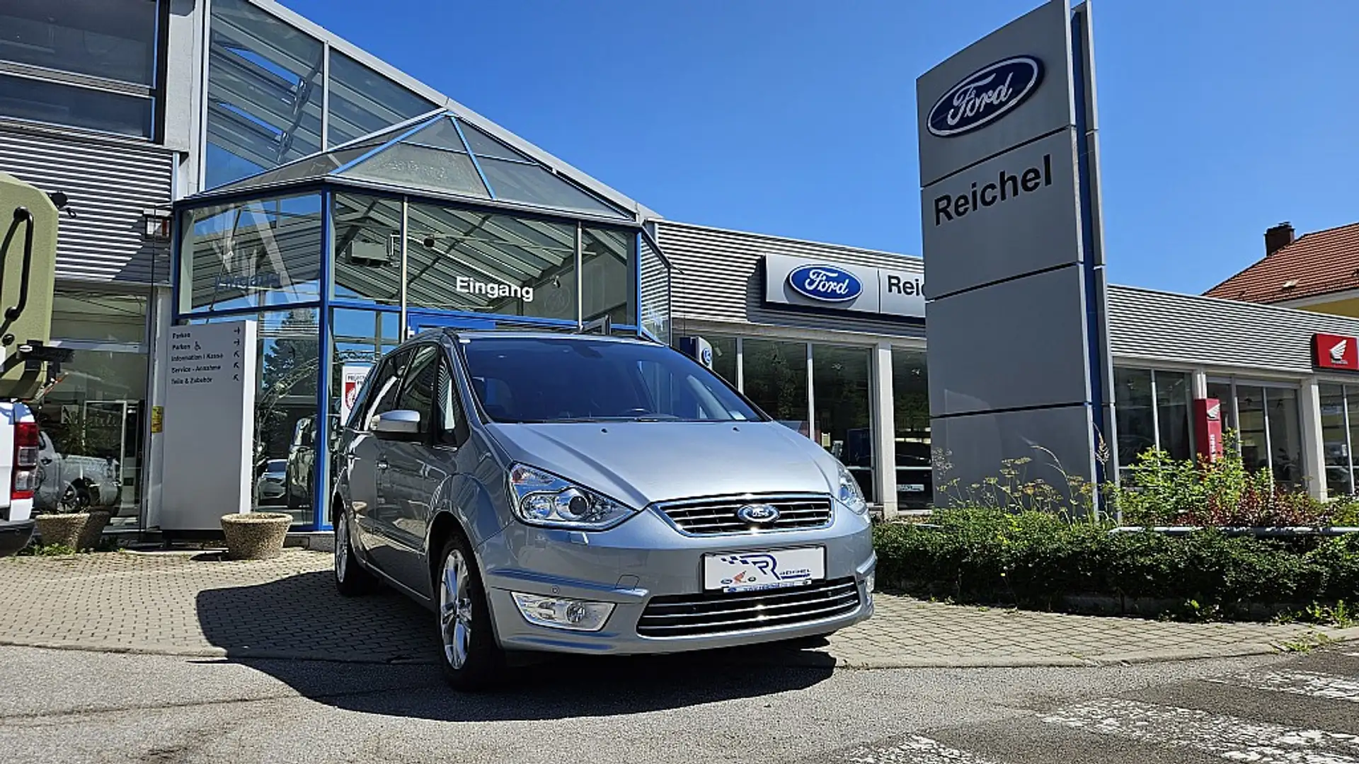 Ford Galaxy Titanium 2,0 TDCi Aut. Argent - 1