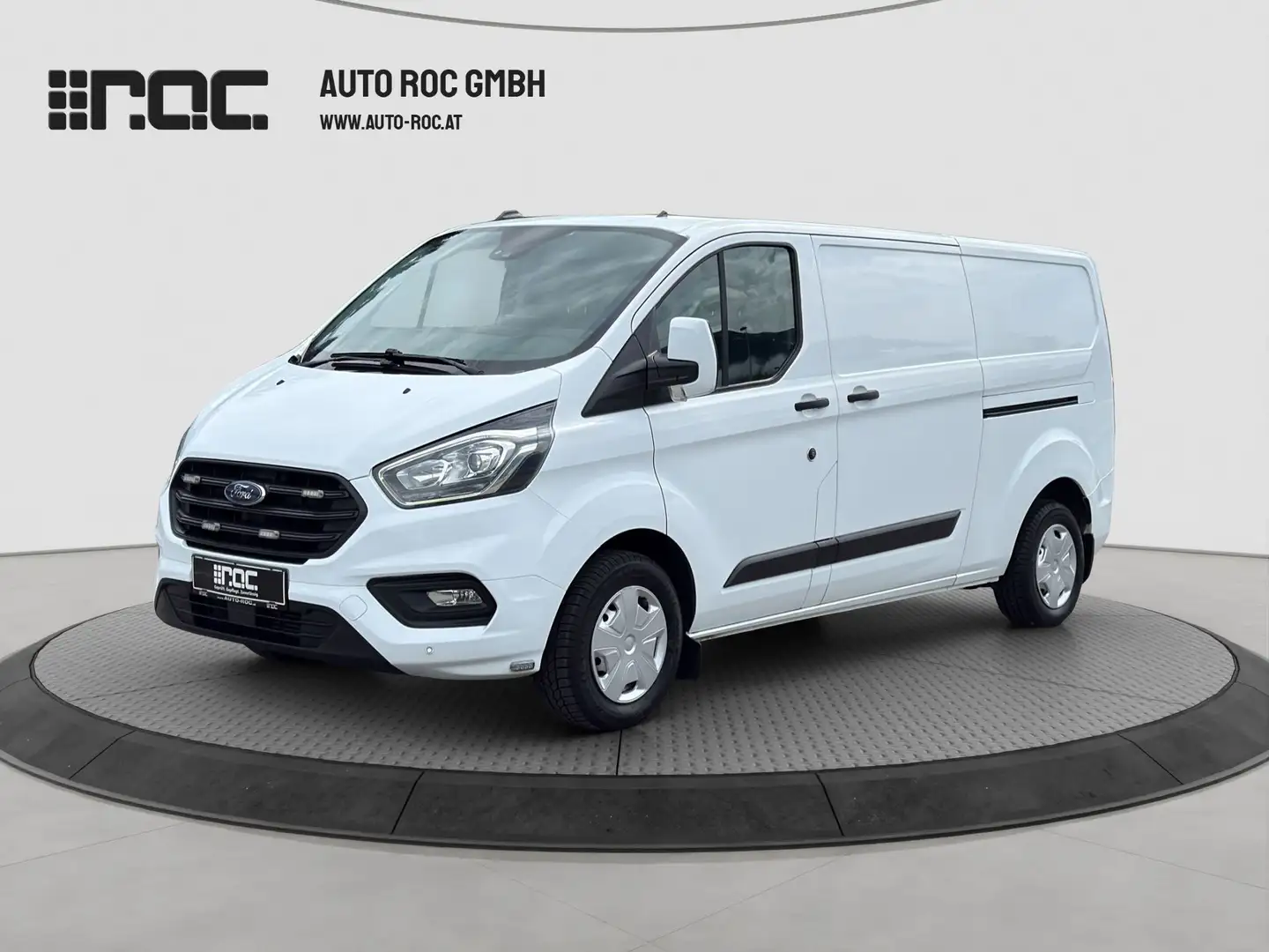 Ford Transit Custom 2.0 TDCi 300 L2H1 Trend 2xSchiebetüren/STH/AHK/Ka Weiß - 1
