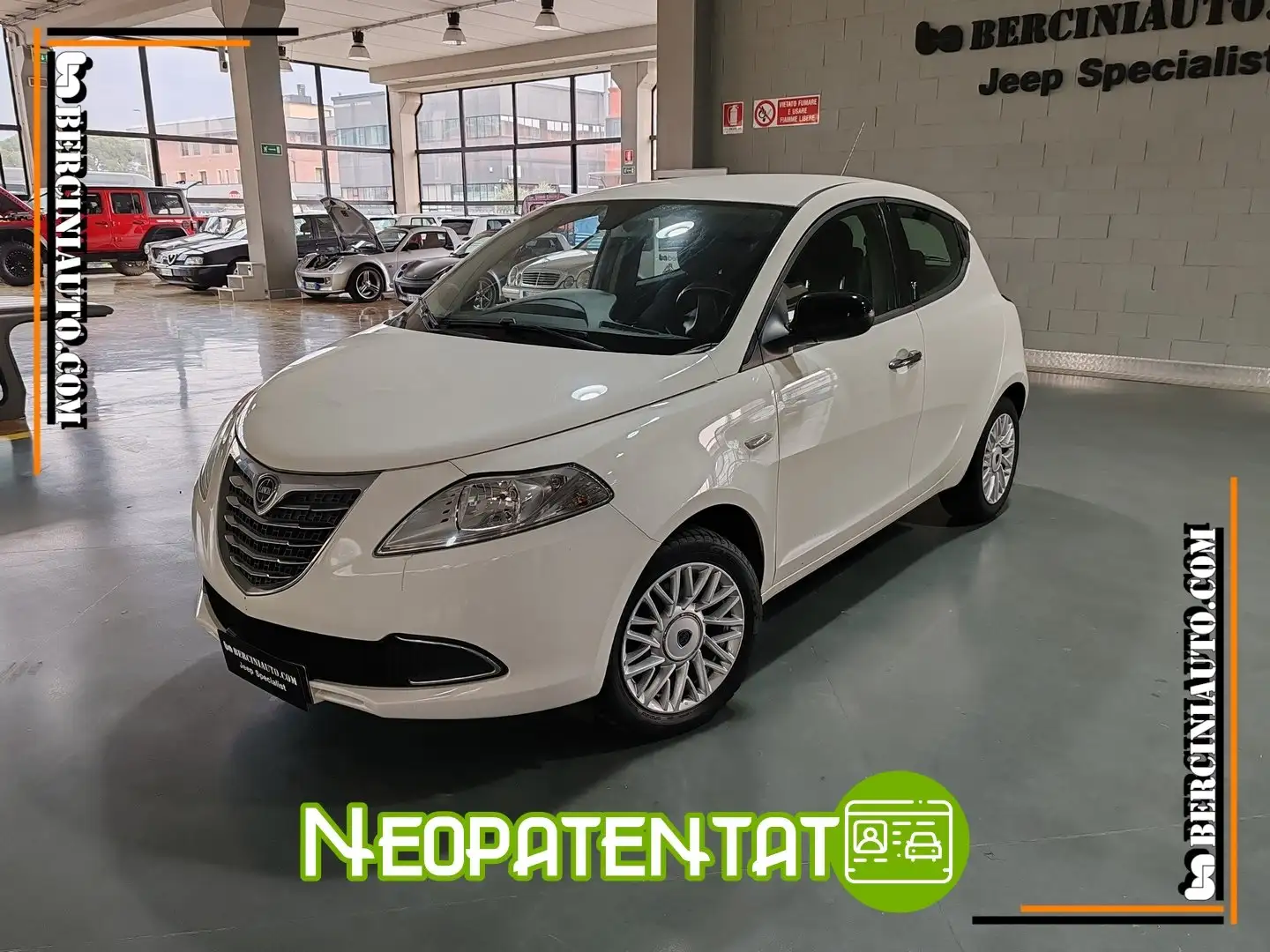 Lancia Ypsilon Ypsilon 1.2 8v Gold 69cv E6 - NEOPTATENTATI Weiß - 1