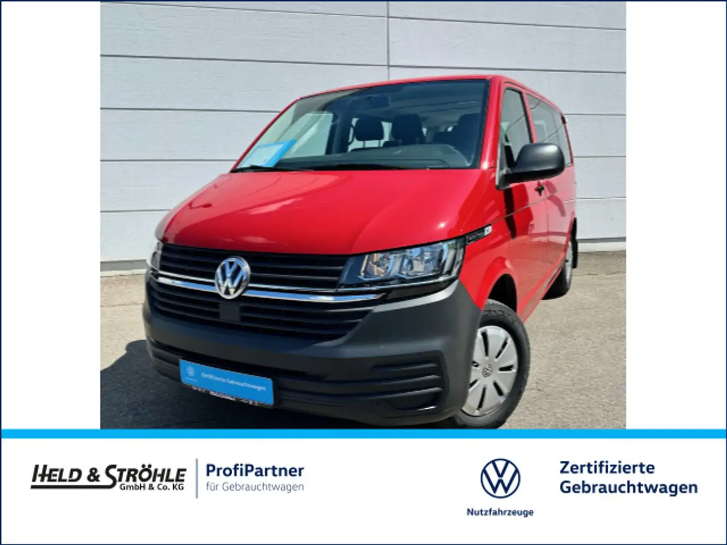 Volkswagen T6.1 Caravelle Trendline 2.0 TDI KR KLIMA PDC 9S Červená - 1