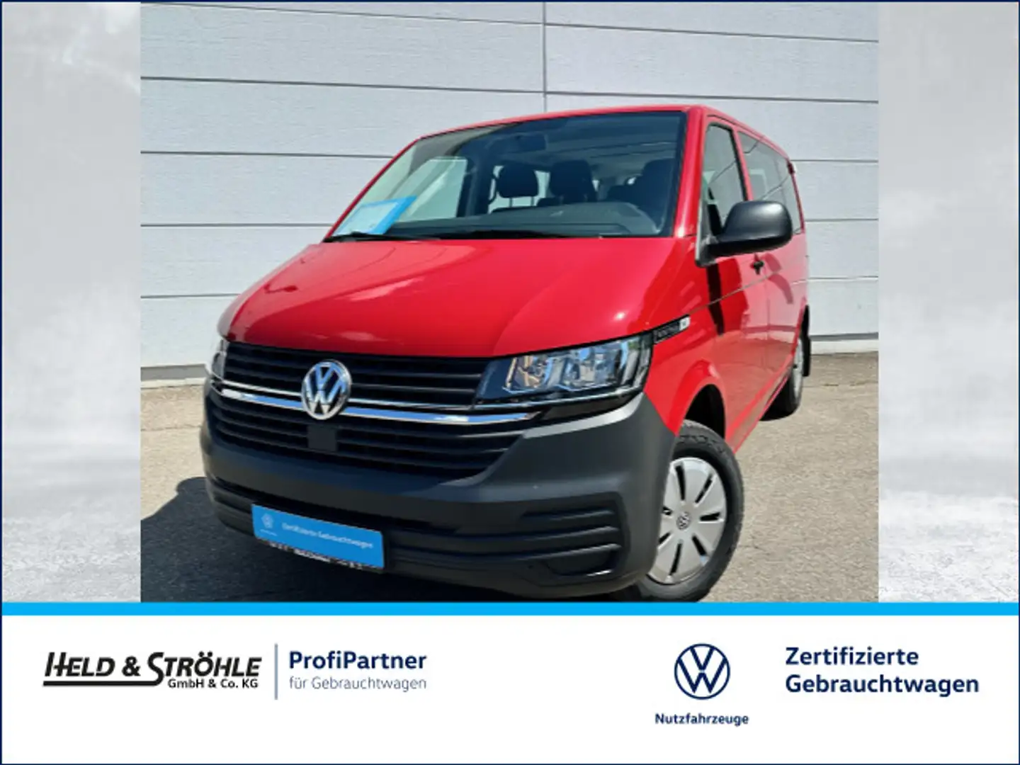 Volkswagen T6.1 Caravelle Trendline 2.0 TDI KR KLIMA PDC 9S Rot - 1