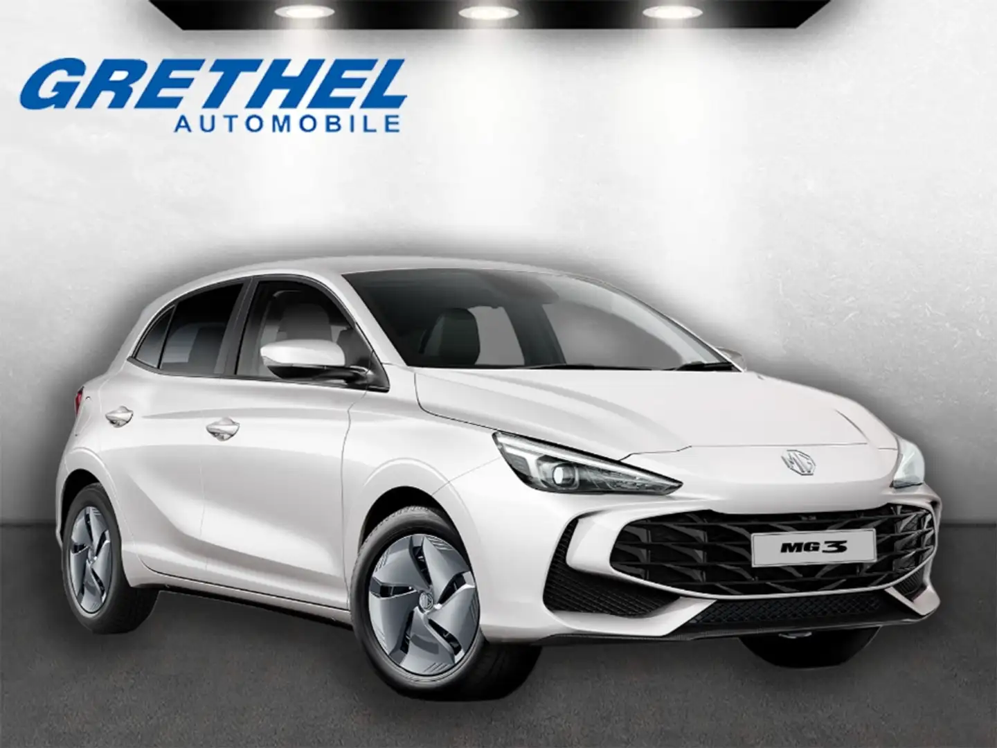 MG MG3 ICE Standard Rückfahrkamera DAB+ Navi Wit - 1