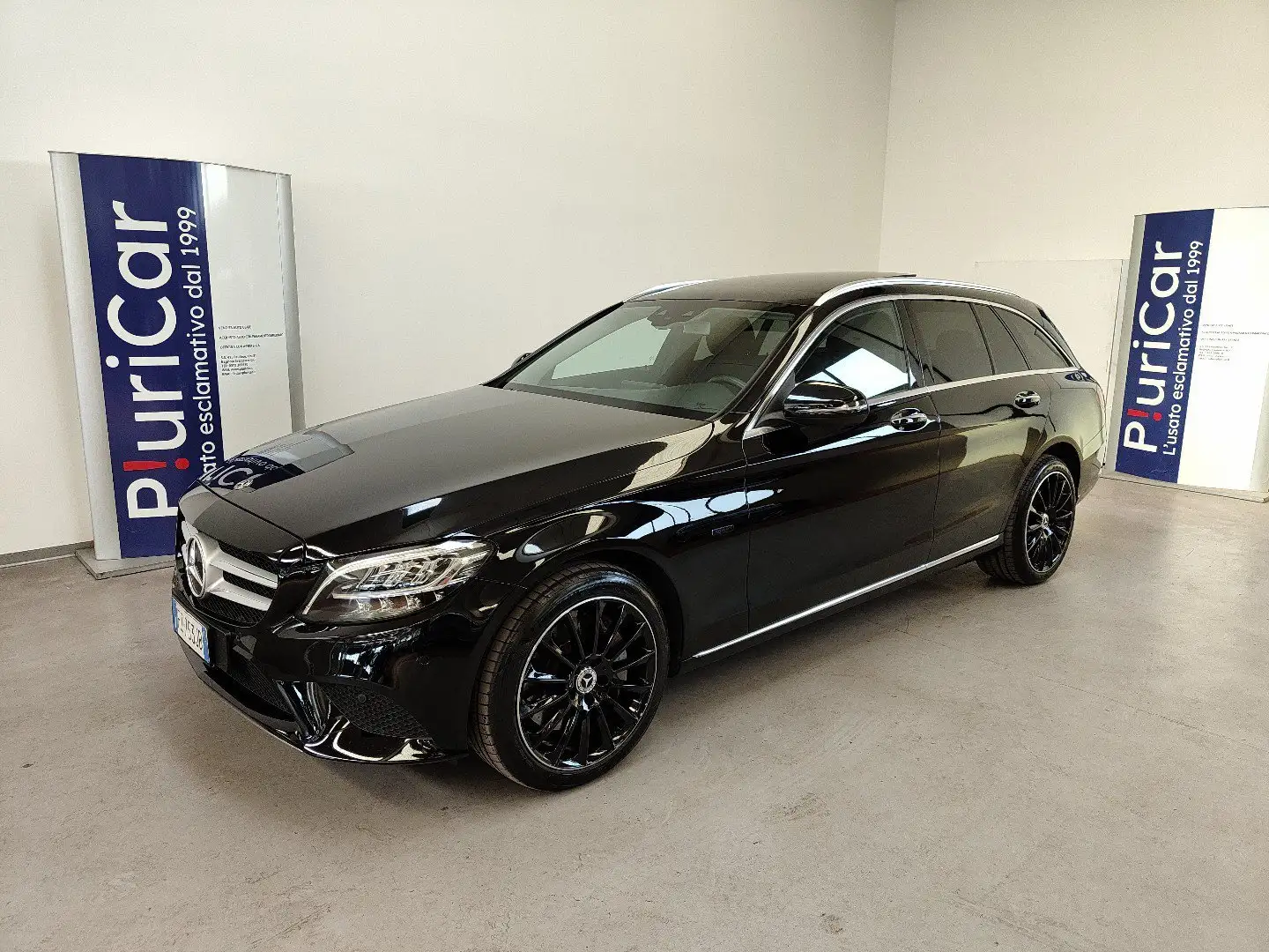 Mercedes-Benz C 300 de S.W. auto EQ-Power Sport Plus Tetto Pelle 18" Nero - 1