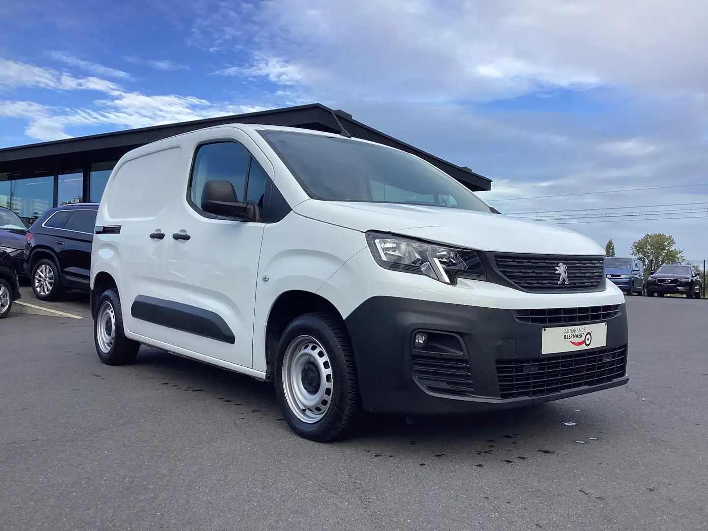 Peugeot Partner 1.5HDi L1/86000km/ 3Zitpl /Cruise/Navi/Pdc/Carplay Blanc - 1