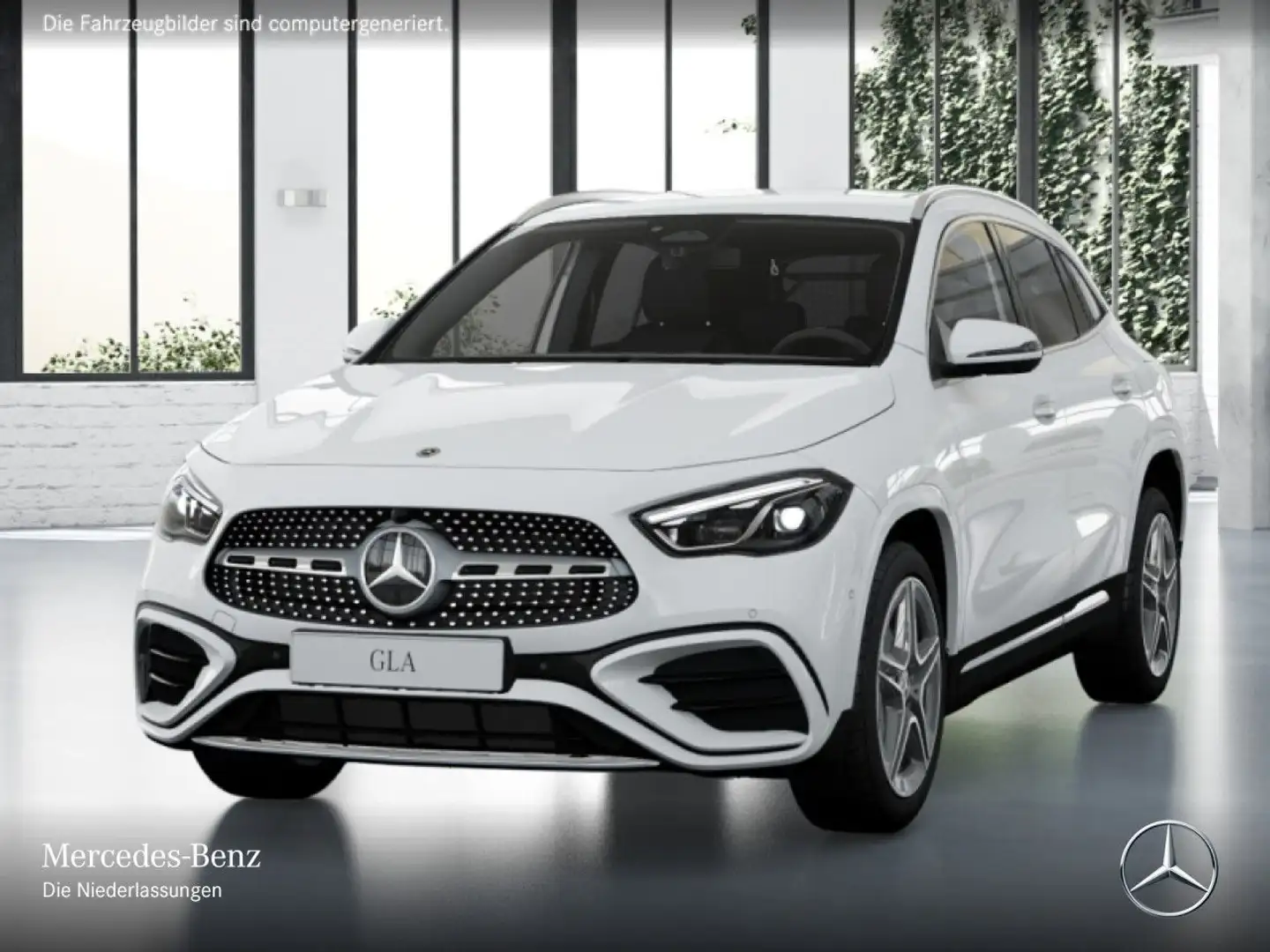 Mercedes-Benz GLA 200 AMG+360°+AHK+MULTIBEAM+TOTW+KEYLESS+7G Weiß - 2