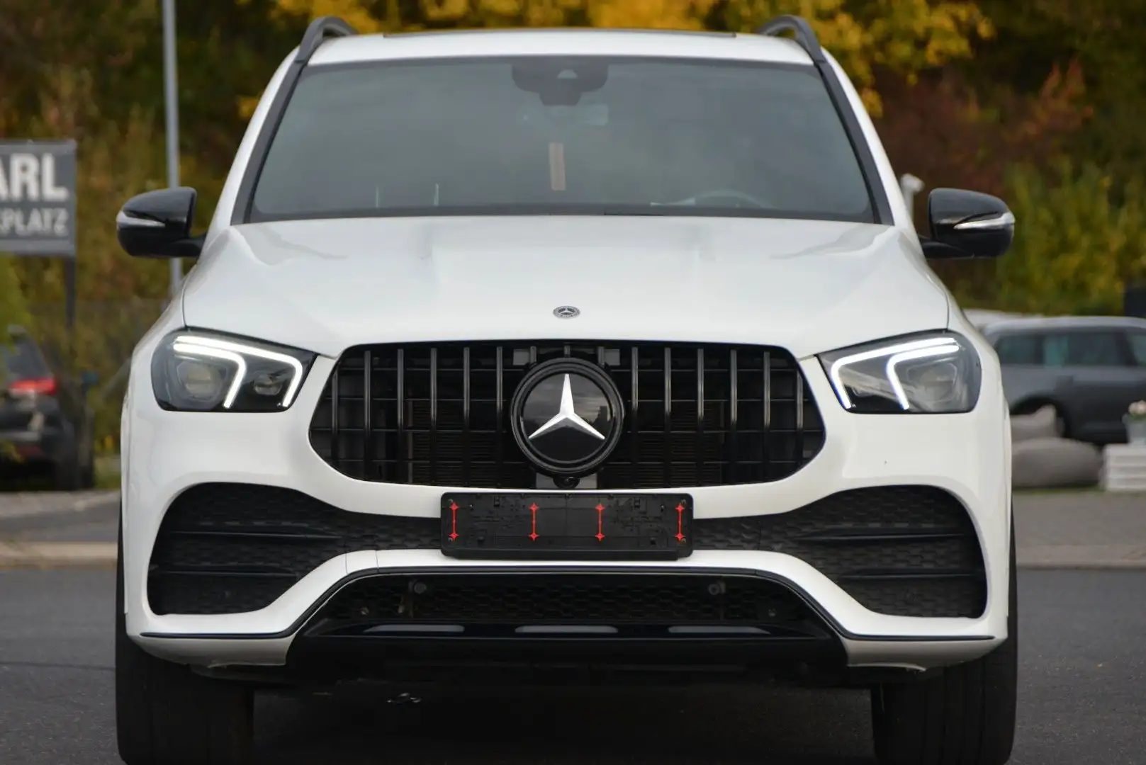 Mercedes-Benz GLE 350 AMG-Line *BURMESTER*360 VIEW*AMBIENTE* White - 2