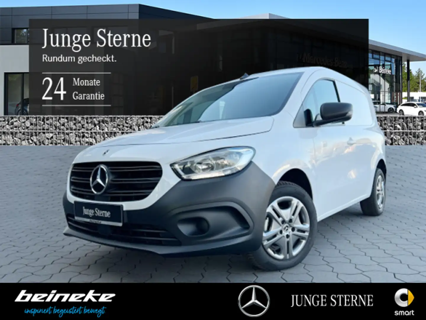 Mercedes-Benz Citan Citan 110 CDI Kasten PRO AHK+Navi+MBUX+Sitzh+KAM Weiß - 1