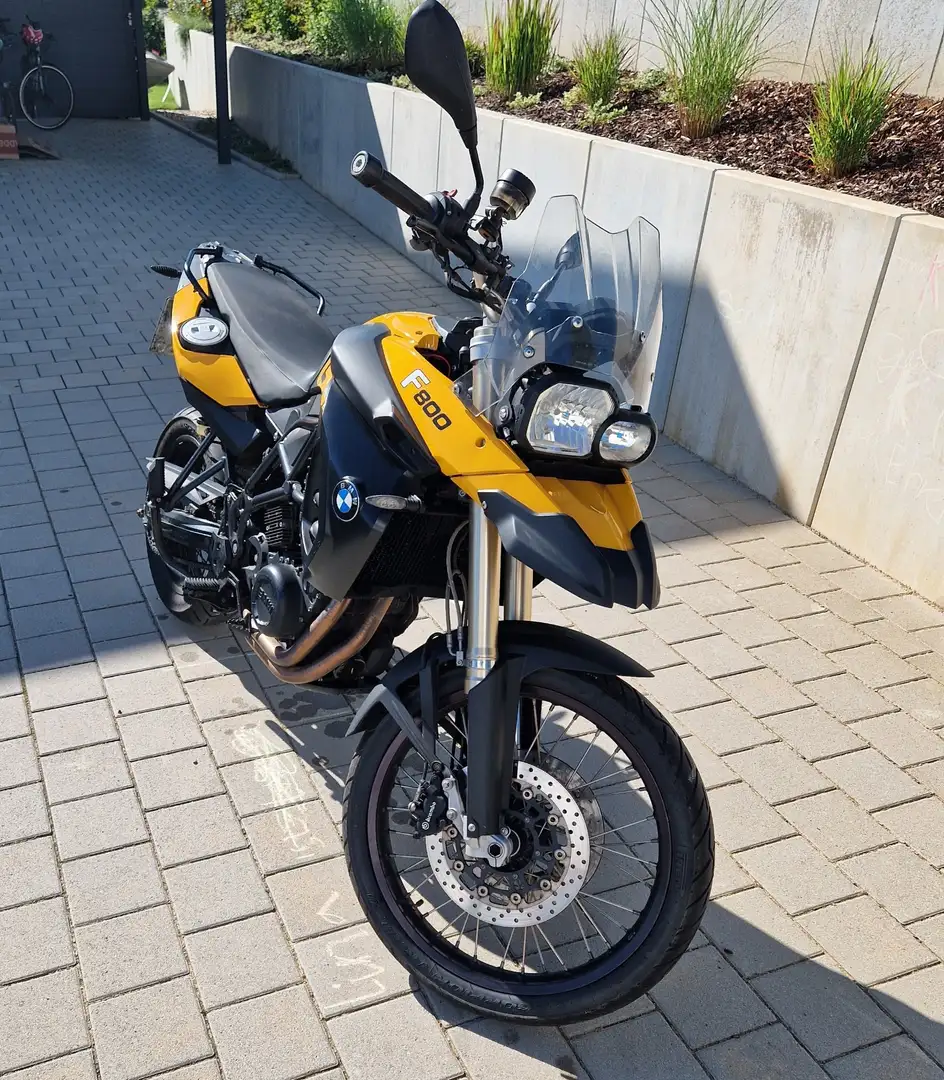 BMW F 800 GS Jaune - 2