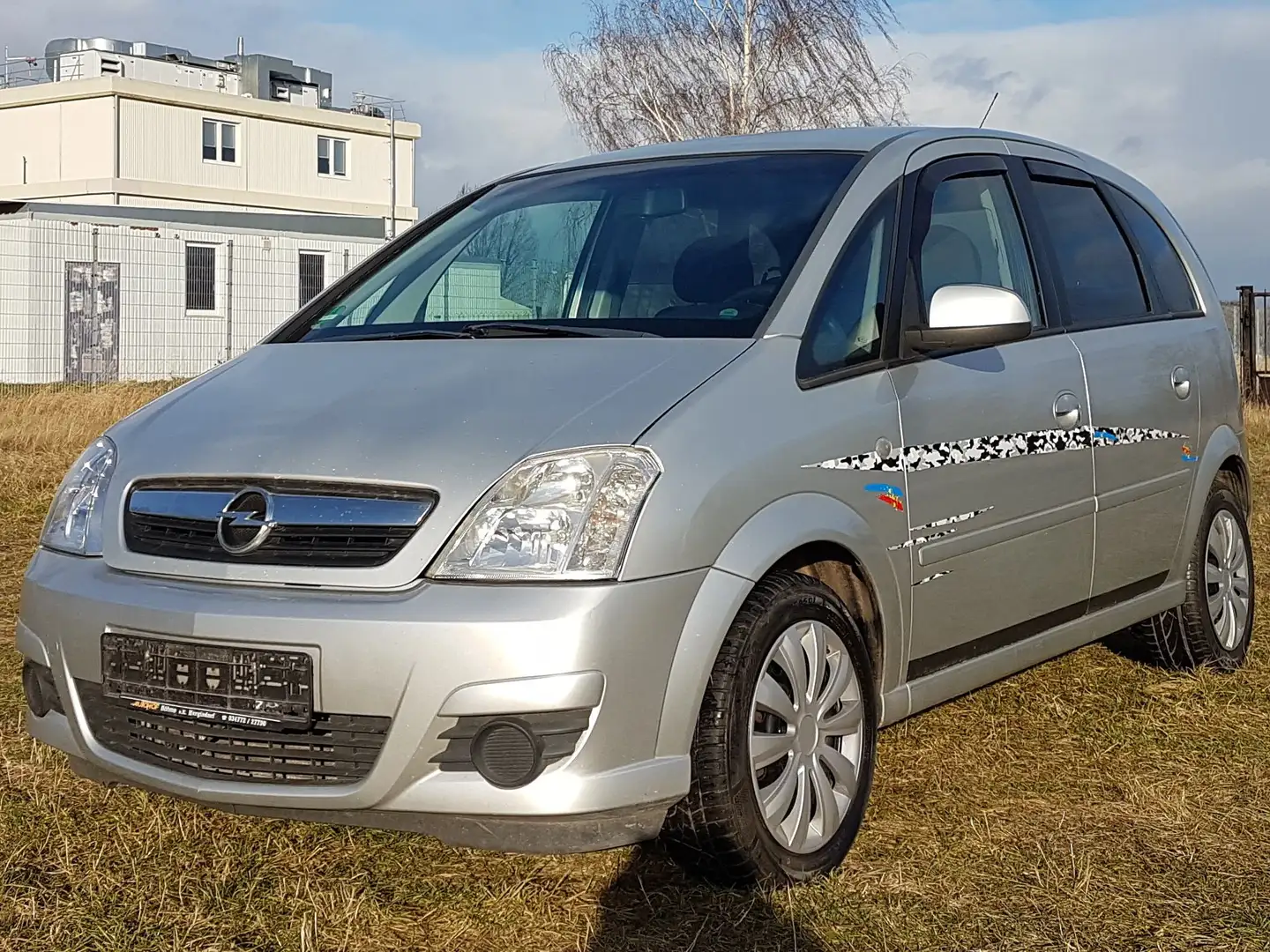 Opel Meriva 1,4Klima,ANK,S.GuteAust.Tüvneu+AlüR,S.Preis! Argento - 1