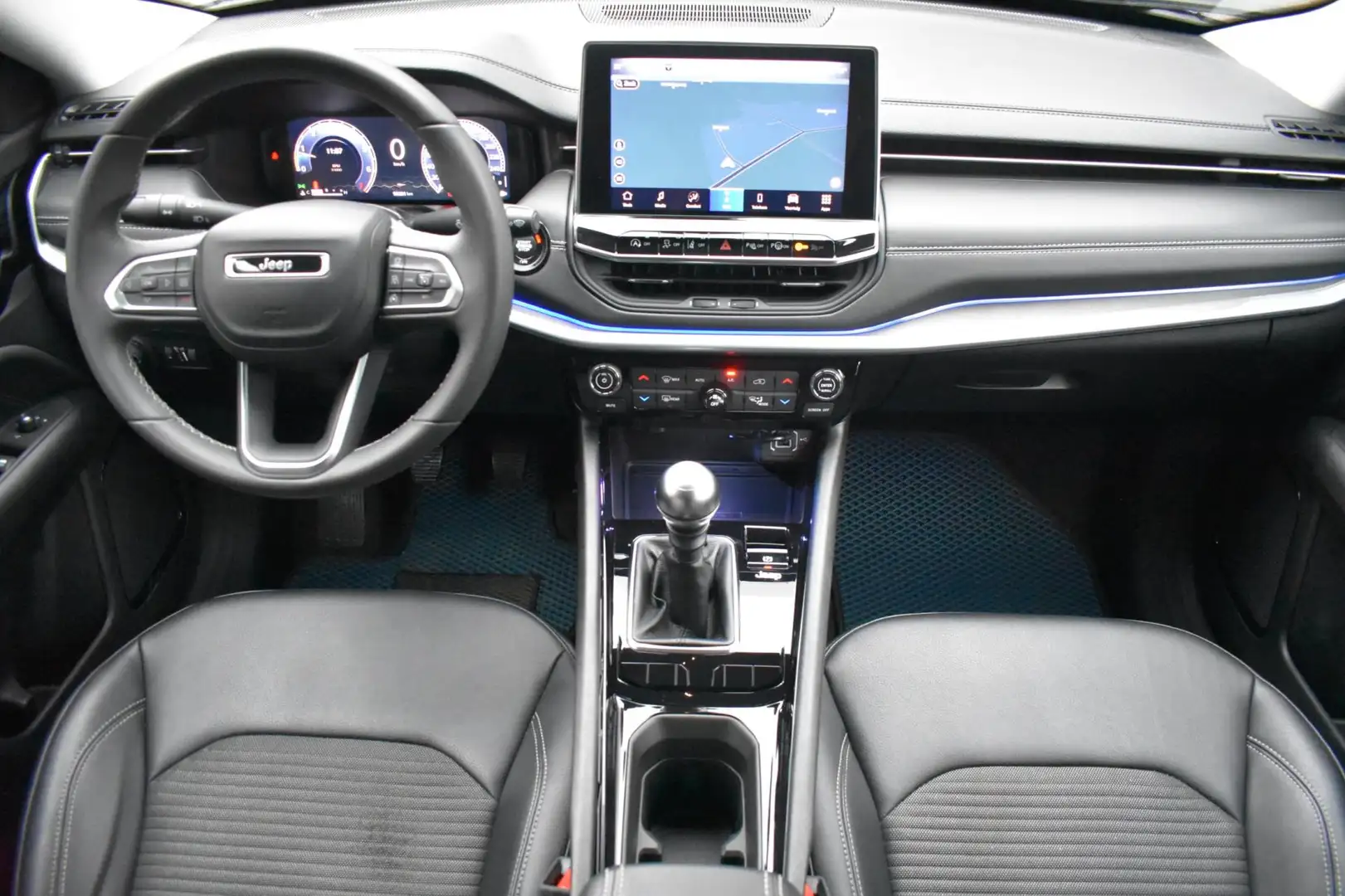 Jeep Compass 1.3T Limited '21 Navi Clima Cruise Inruil mogelijk Blauw - 2