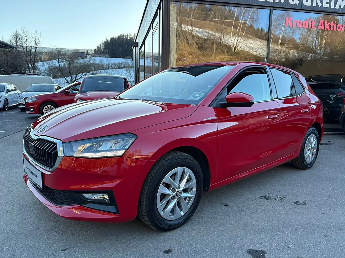 Skoda Fabia Selection 1,0 TSI Rot - 2