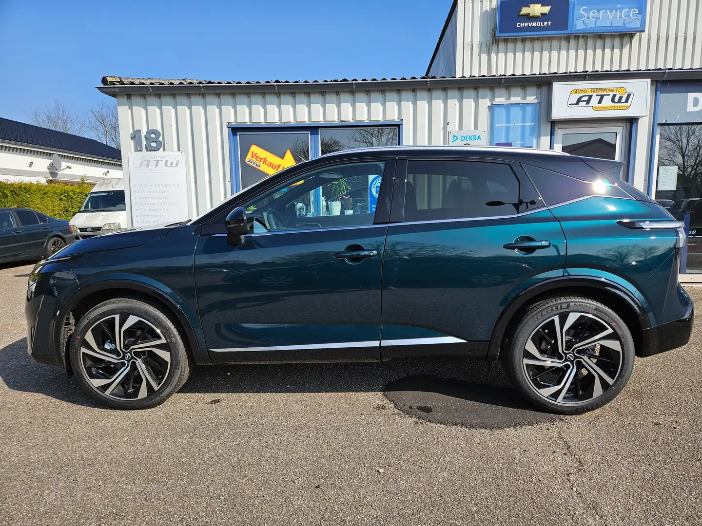 Nissan Qashqai Automatik Tekna+ Nappaleder, Bose, Panorama, 20" Grün - 2