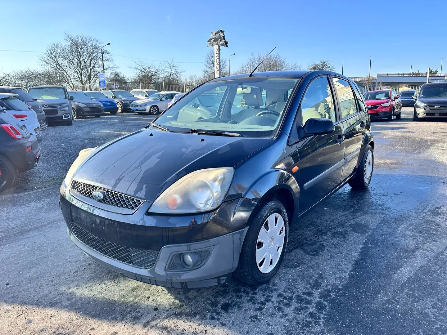 Ford Fiesta 1.4 Turbo TDCi export ou marchand Zwart - 2