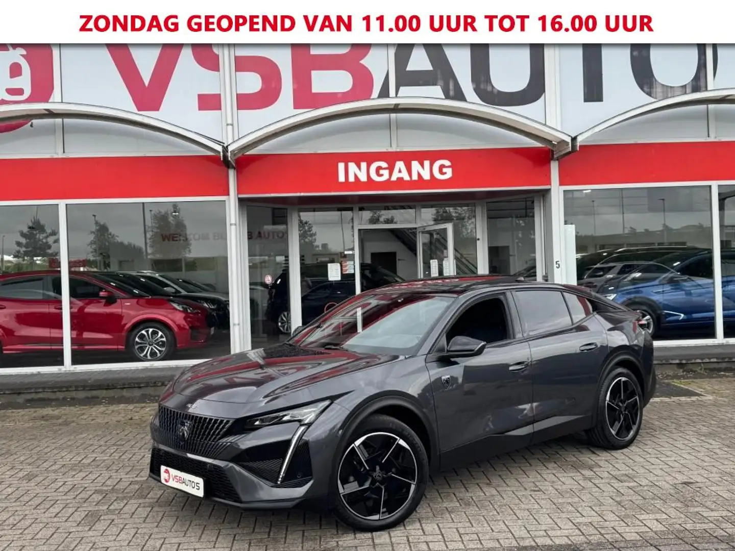 Peugeot 408 1.2 PURETECH AUT. GT NAVI PANO-DAK CAMERA CARPLAY Grijs - 1