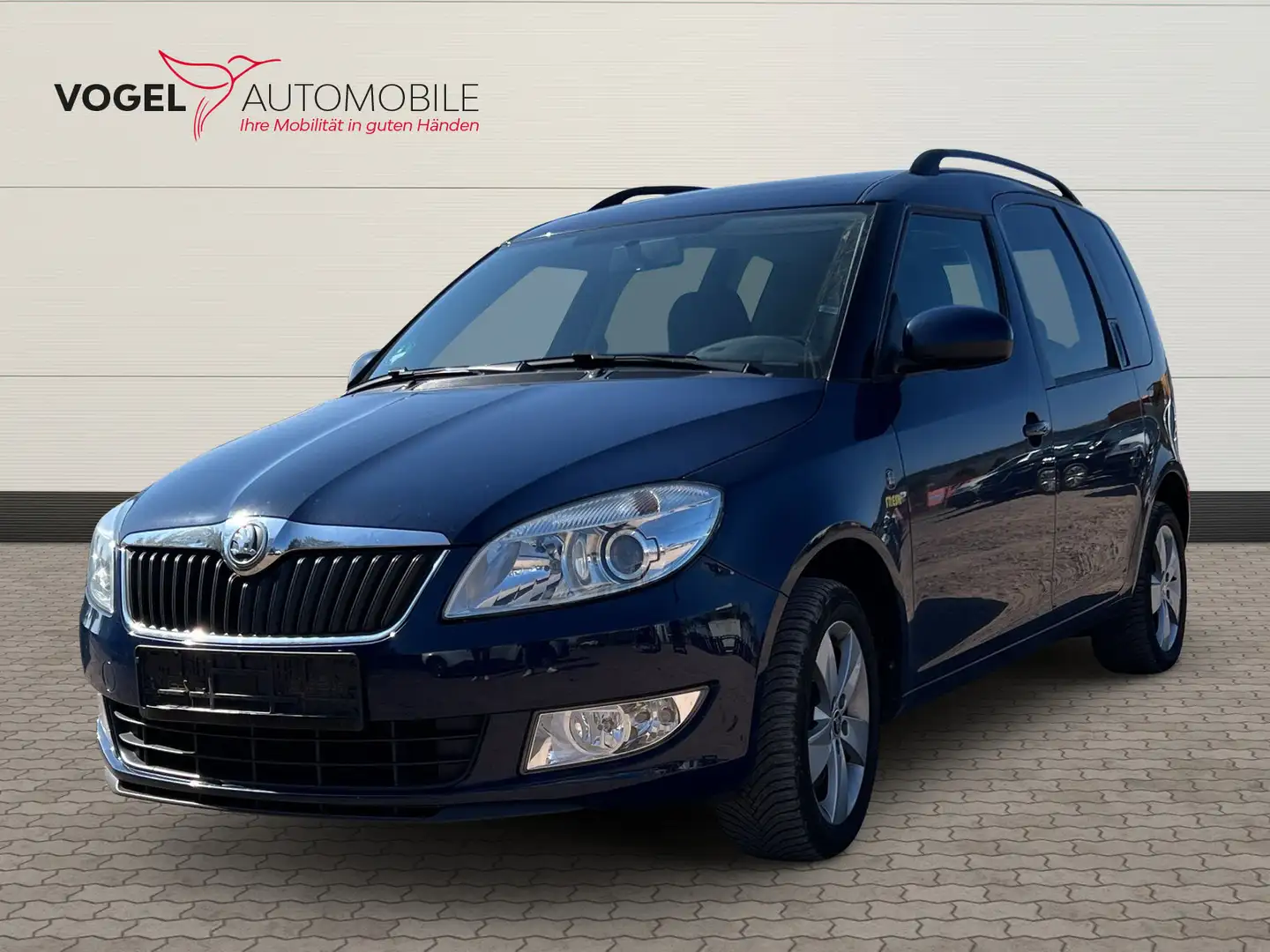 Skoda Roomster 1.2 TDI Fresh +Nur Export o Gewerbe Modrá - 1