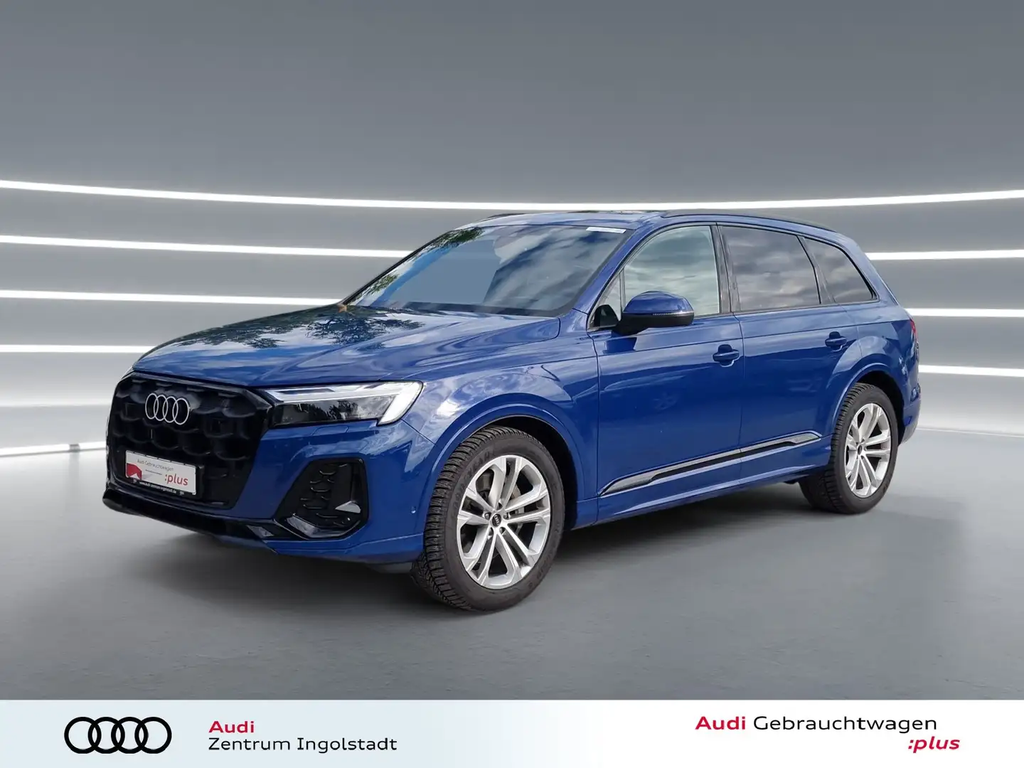 Audi Q7 50 TDI qu 2x S line MATRIX Pano Allradl. Luft Blau - 1