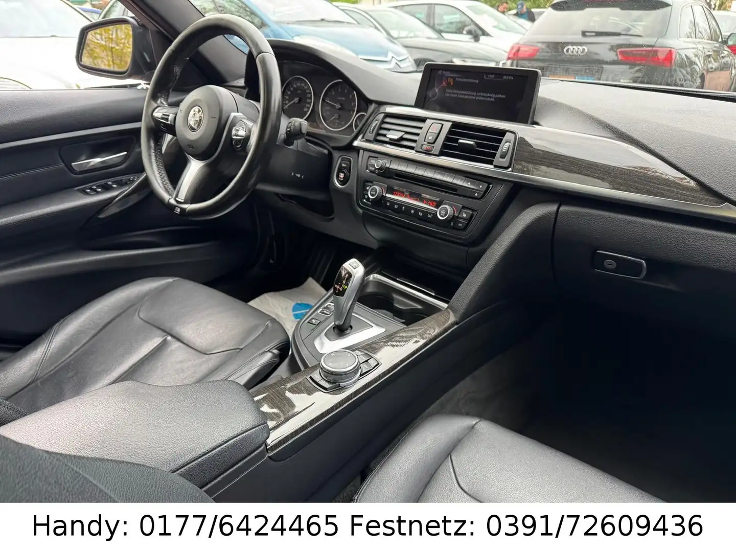 BMW 328 i M-PAKET/XENON/LEDER/AUTOMATIK/NAVI/SHZ/PDC/ Gris - 2
