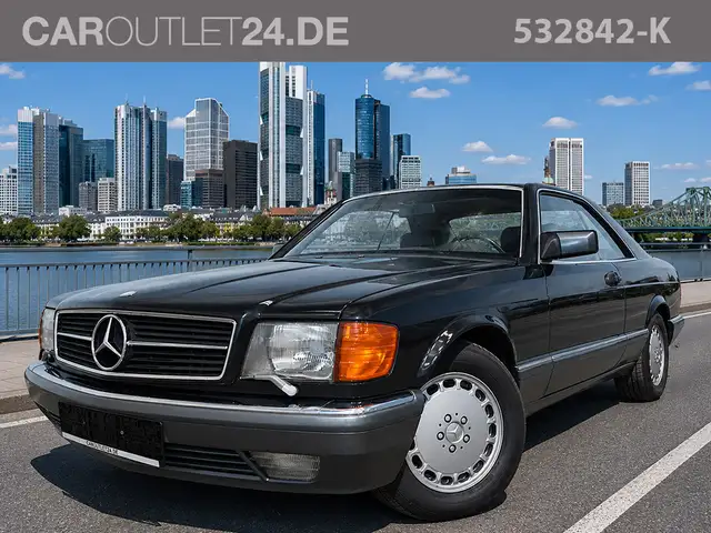 Mercedes-Benz 560 SEC *dt.Fzg Classic-Data 2+ Scheckheft*