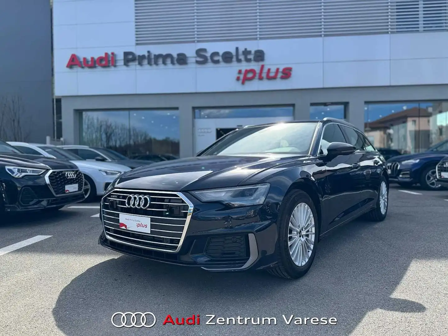 Audi A6 Avant 45 TFSI 265cv Quattro Stronic Sline MHEV Blu/Azzurro - 1