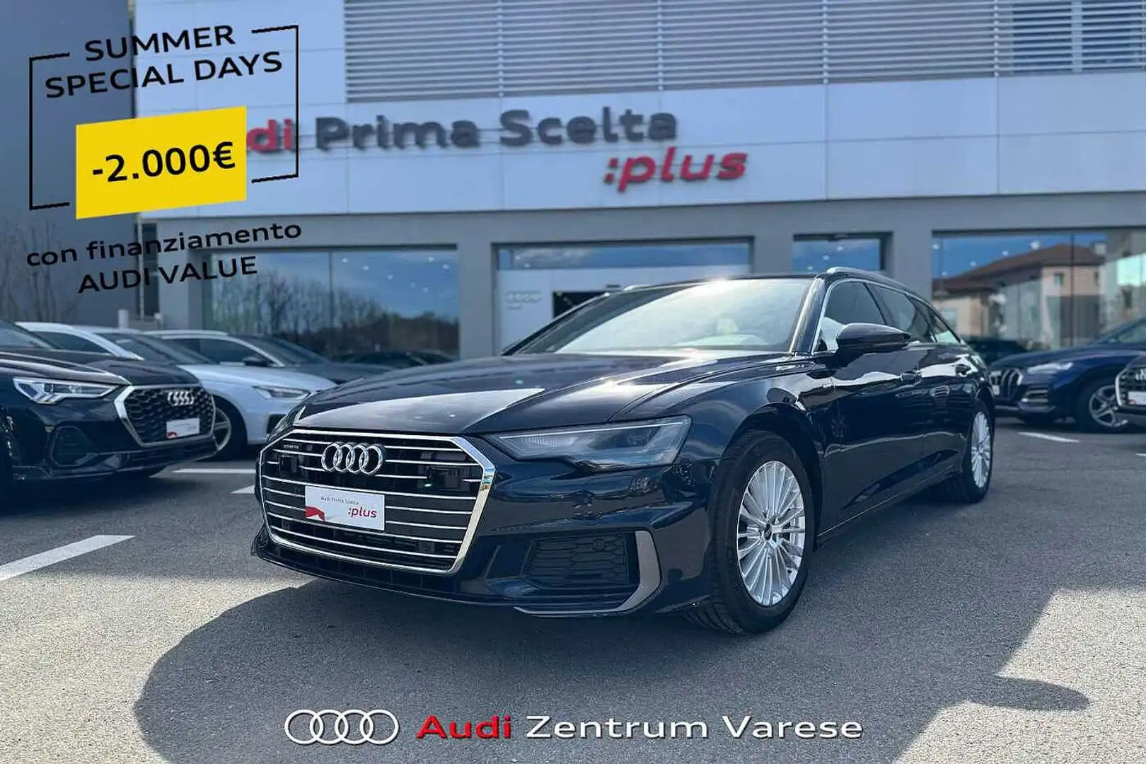 Audi A6 Avant 45 TFSI 265cv Quattro Stronic Sline MHEV Blue - 1