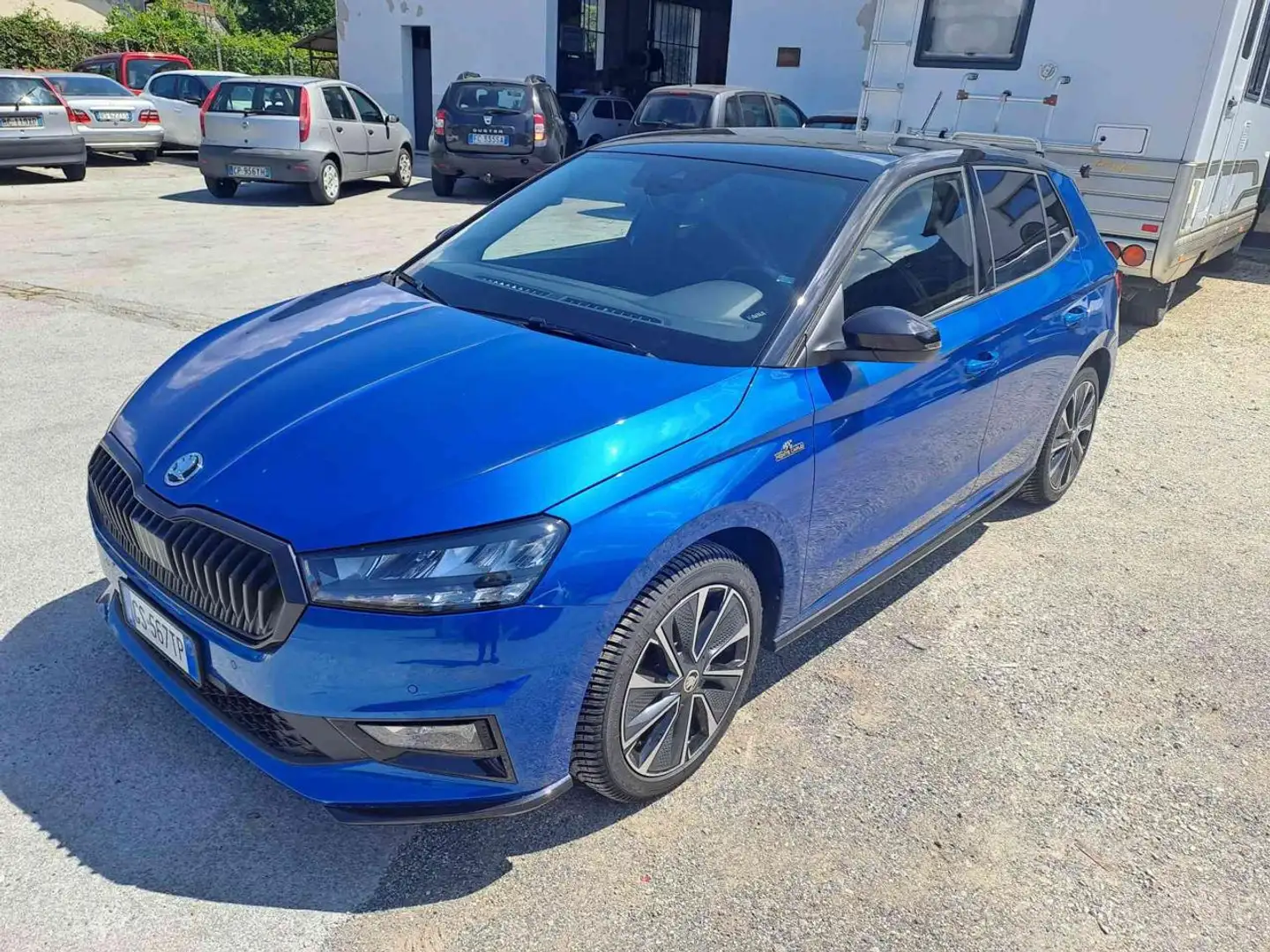 Skoda Fabia 1.0 TSI EVO DSG 110 CV Monte Carlo Bleu - 1