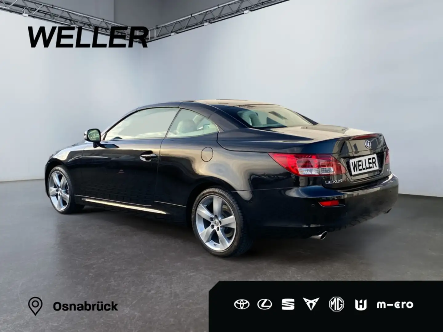 Lexus IS 250 Cabriolet Luxury Line *Navi*Xenon*Kamera*LMF*SHZ* Czarny - 2