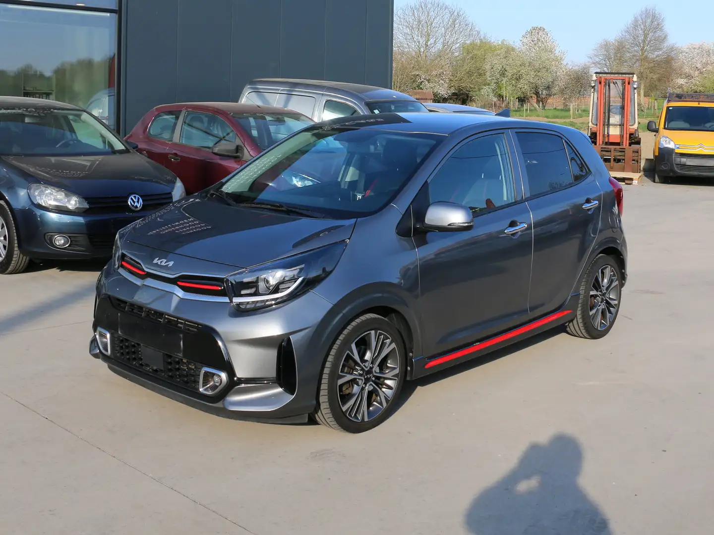 Kia Picanto 1.2 GT LINE - AUTOMAAT + 1 JAAR GARANTIE TRAXIO Gris - 1