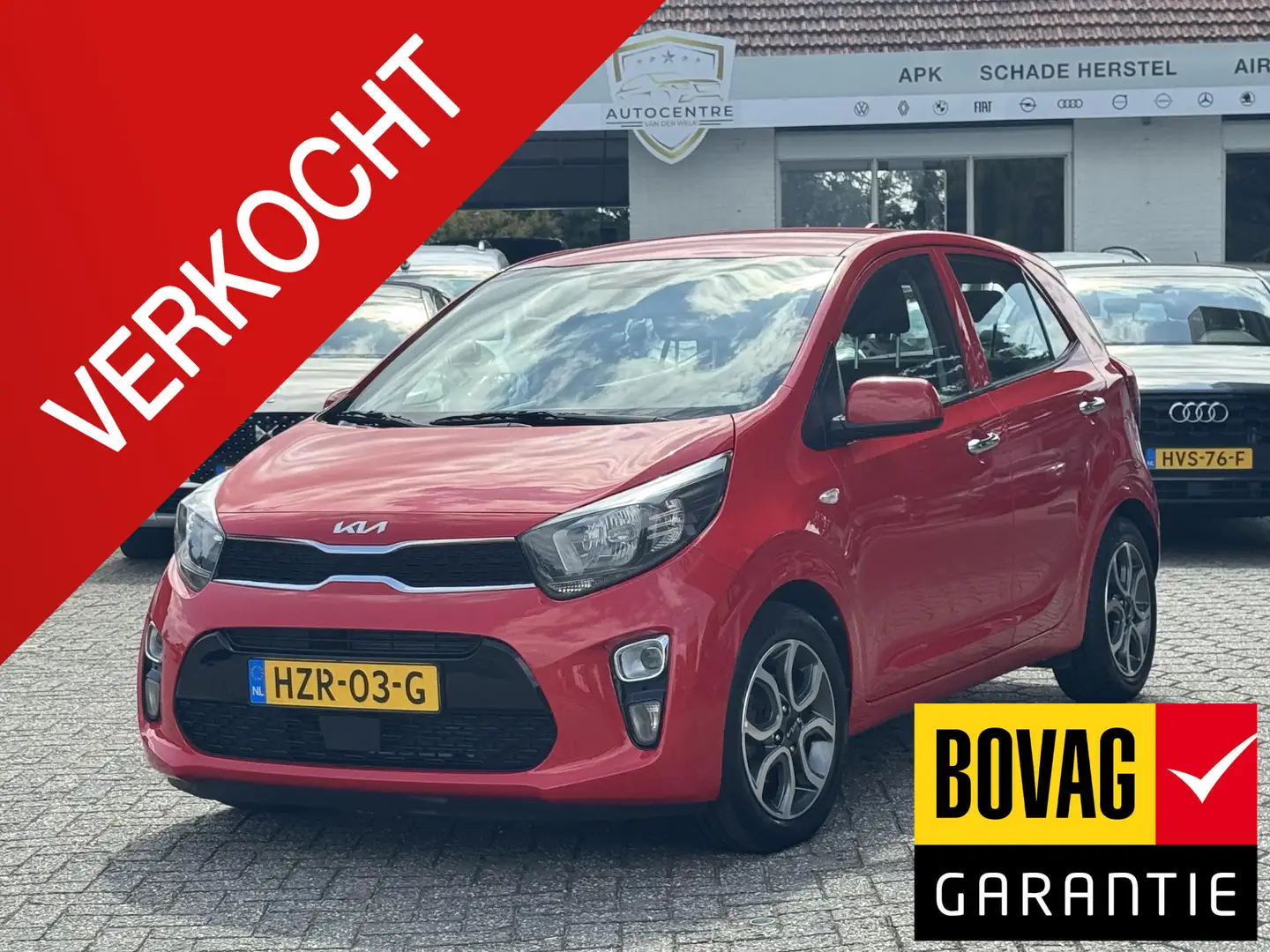 Kia Picanto 1.0 DPi DynamicLine NAVI | KLIMA | CAMERA | CARPLA Rouge - 1