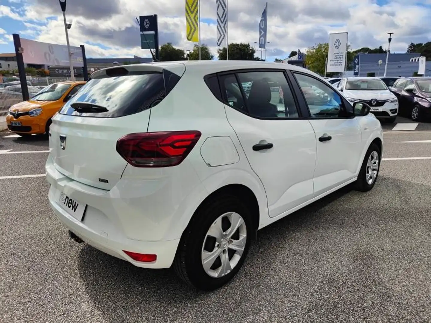 Dacia Sandero 1.0 SCe 65ch Essentiel Blanc - 2