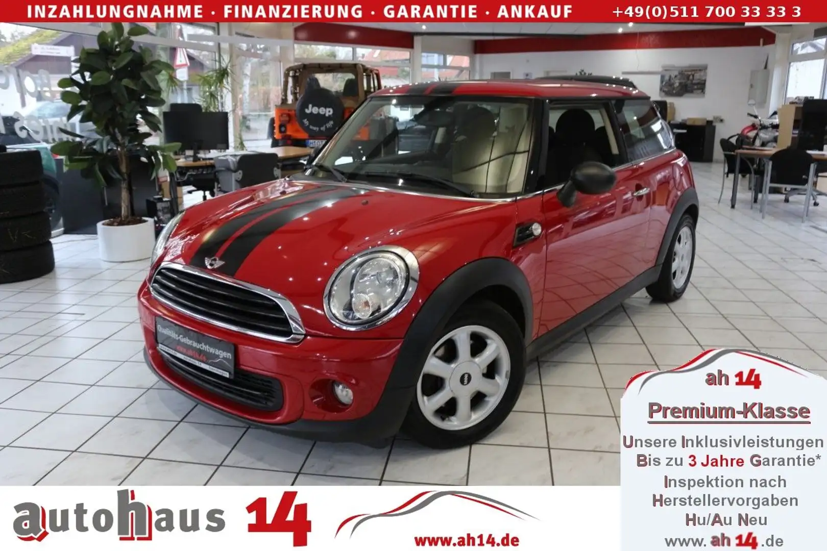 MINI One 1.6 Salt - Sitzheizung-Klima-Garantie Rojo - 1