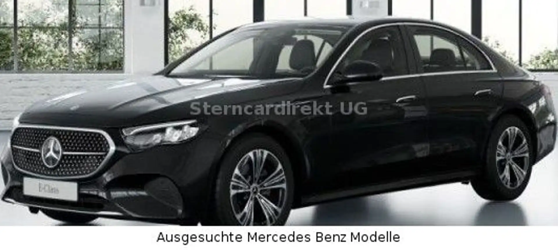 Mercedes-Benz E 200 Avantgarde DISTRO TWA MBUX RFK LED AHK Schwarz - 1