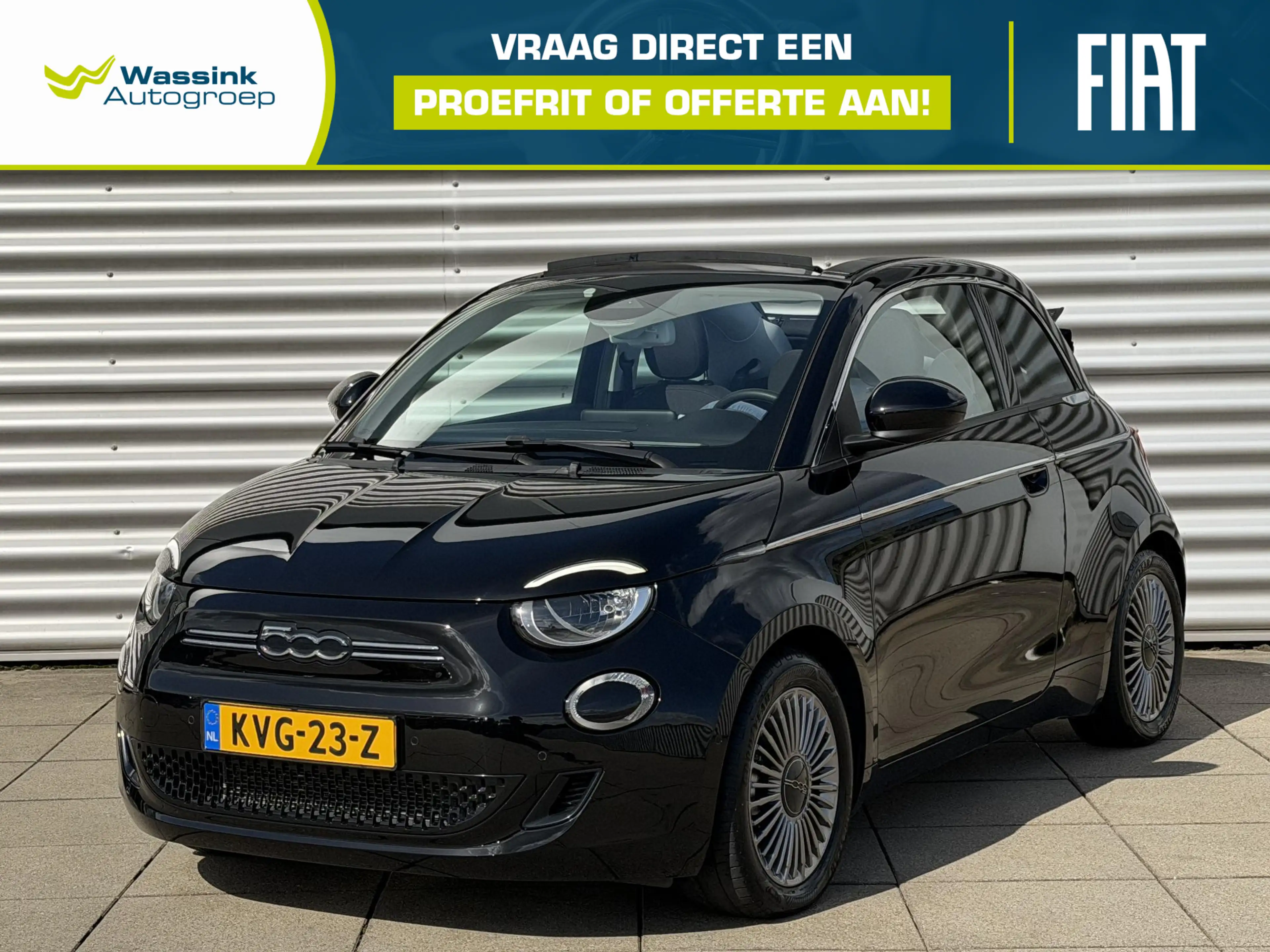 Fiat 500C La Prima 42 kWh | SOH 95,7% | Cruise Control | Sto